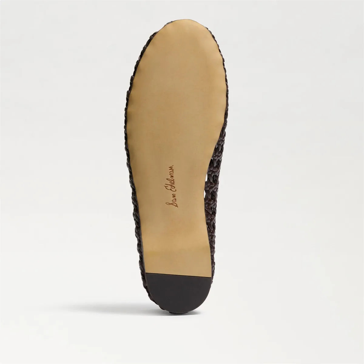 Dark Brown Woven Leather
