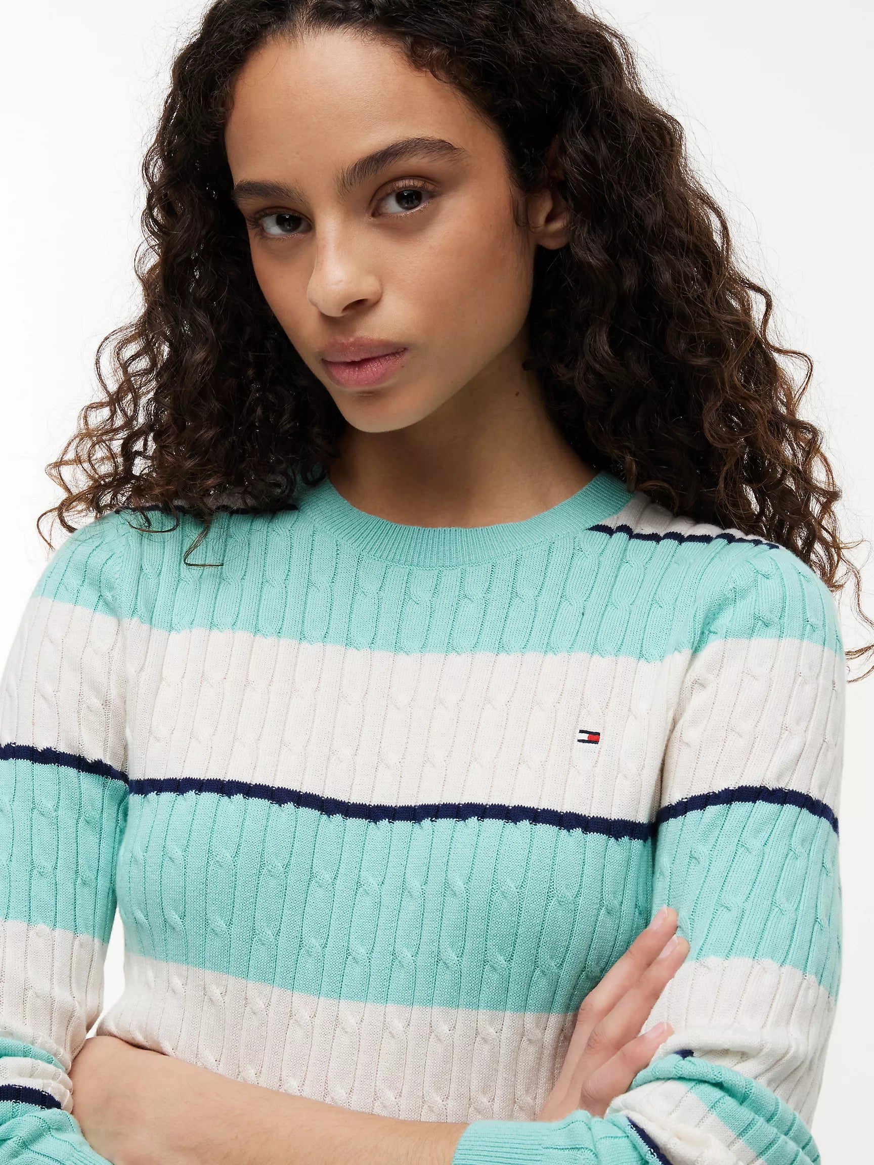Mint Green Stripe