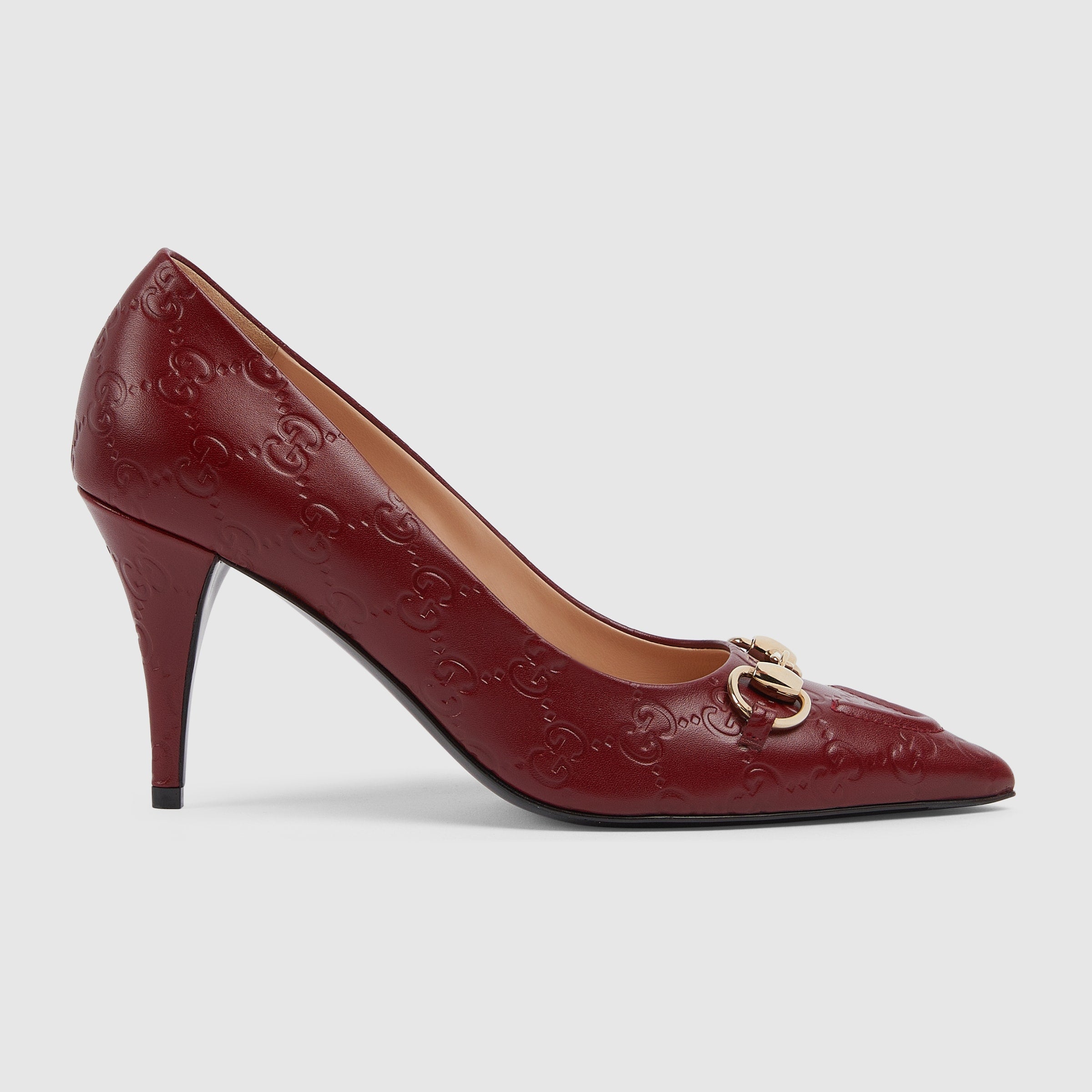 piel con GG rojo rosso ancora