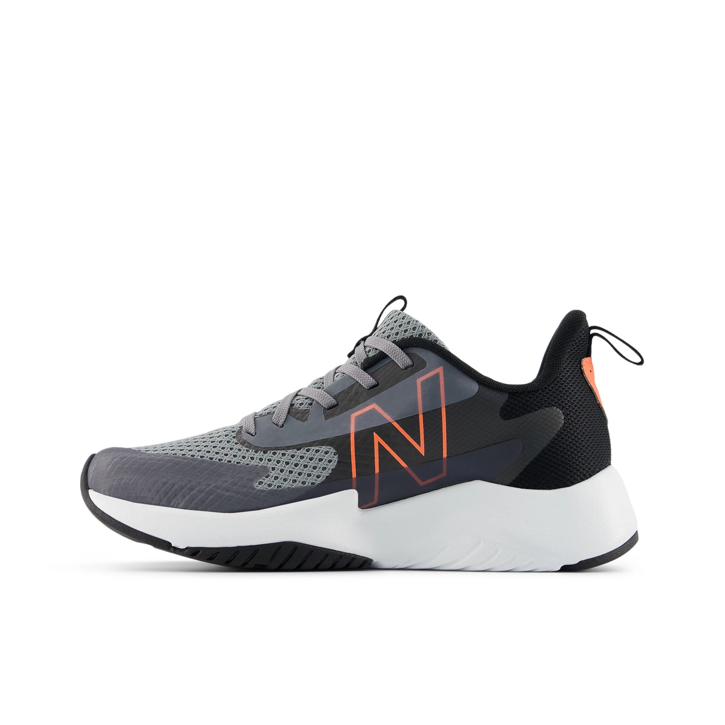 Slate Grey With Black And Tangerine Heat