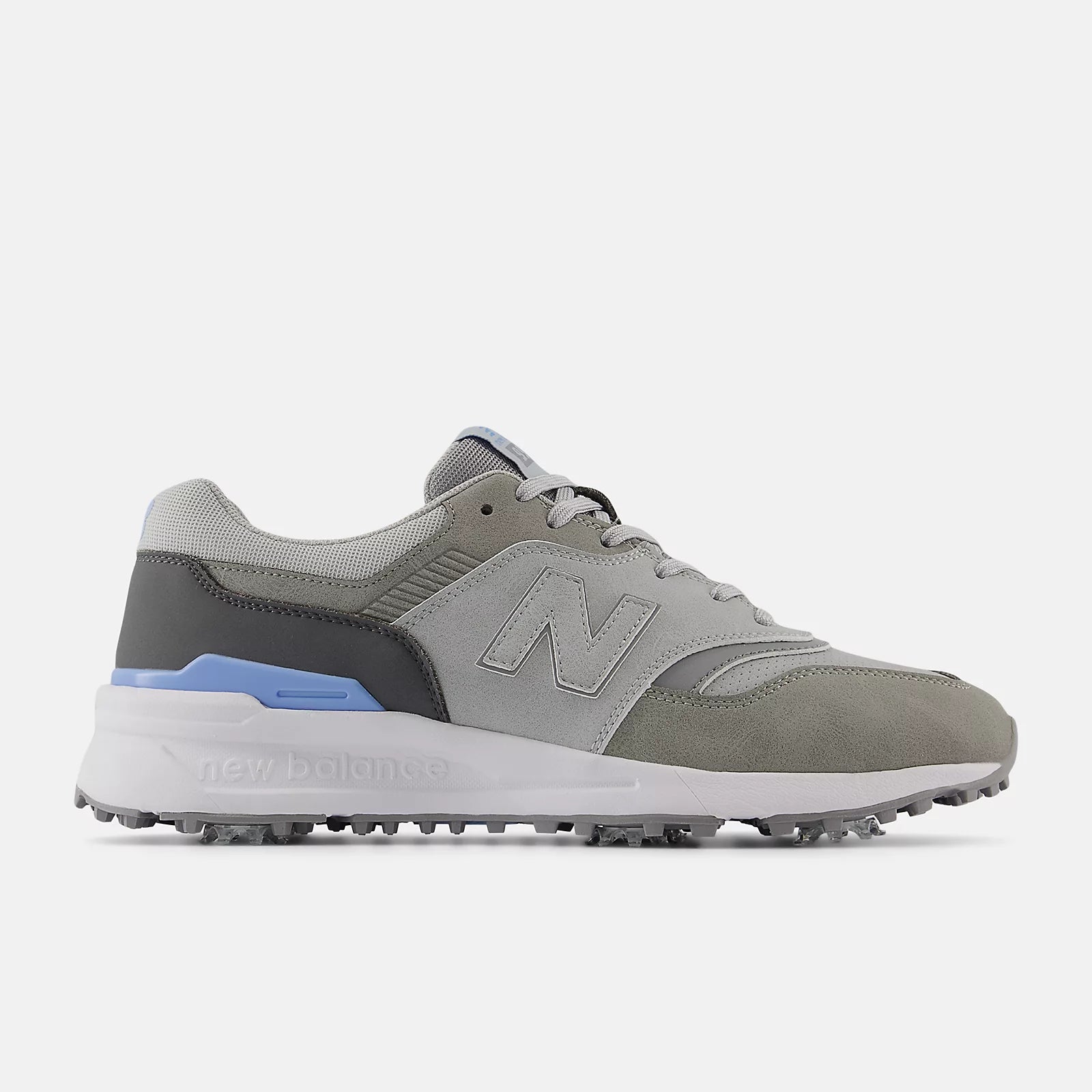 Grey With Blue