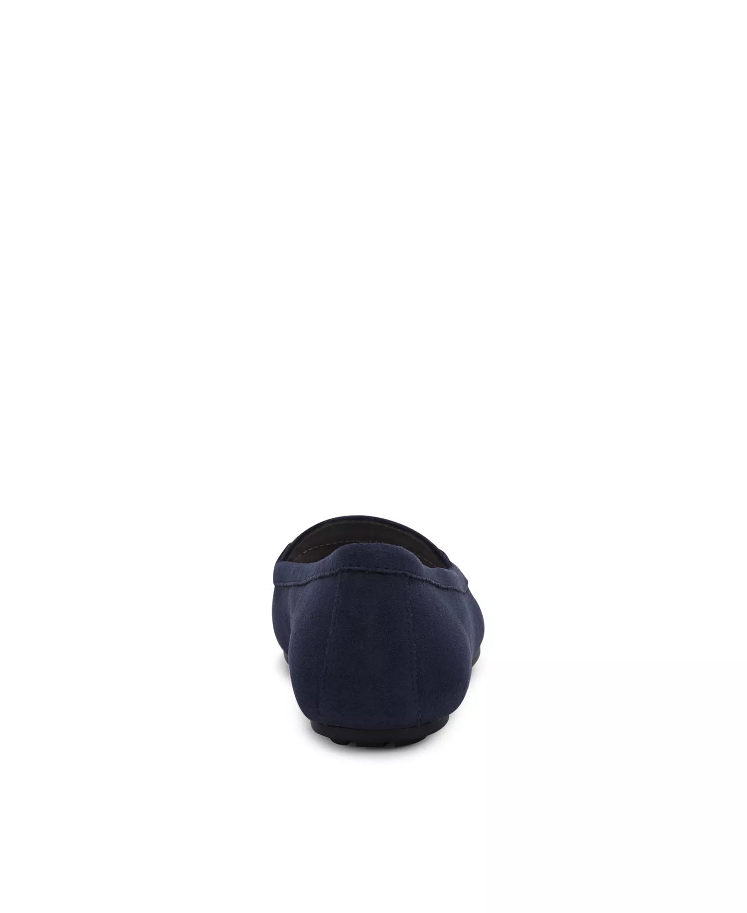 Navy Faux Suede
