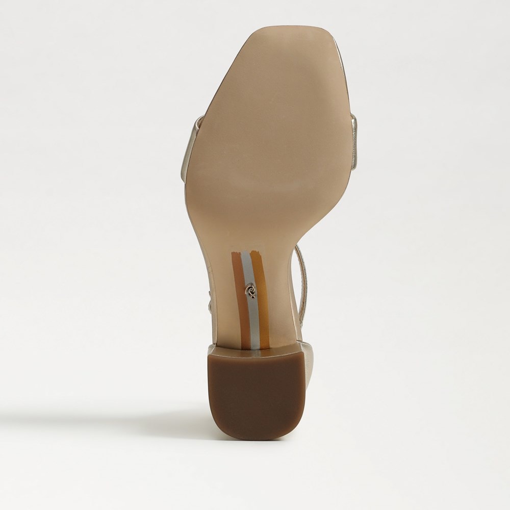 Gold Metallic Leather