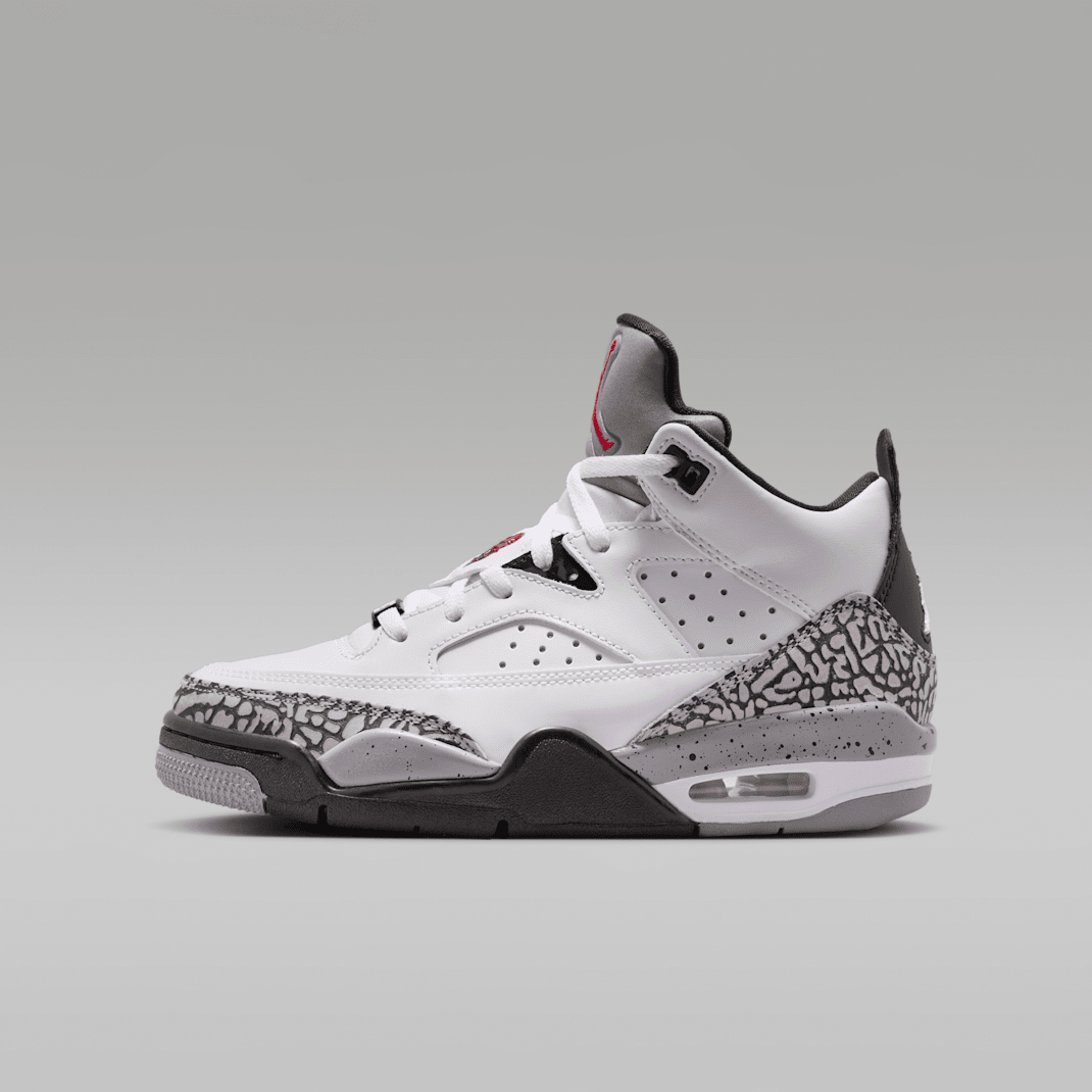 White/Black/Cement Grey/Gym Red 3