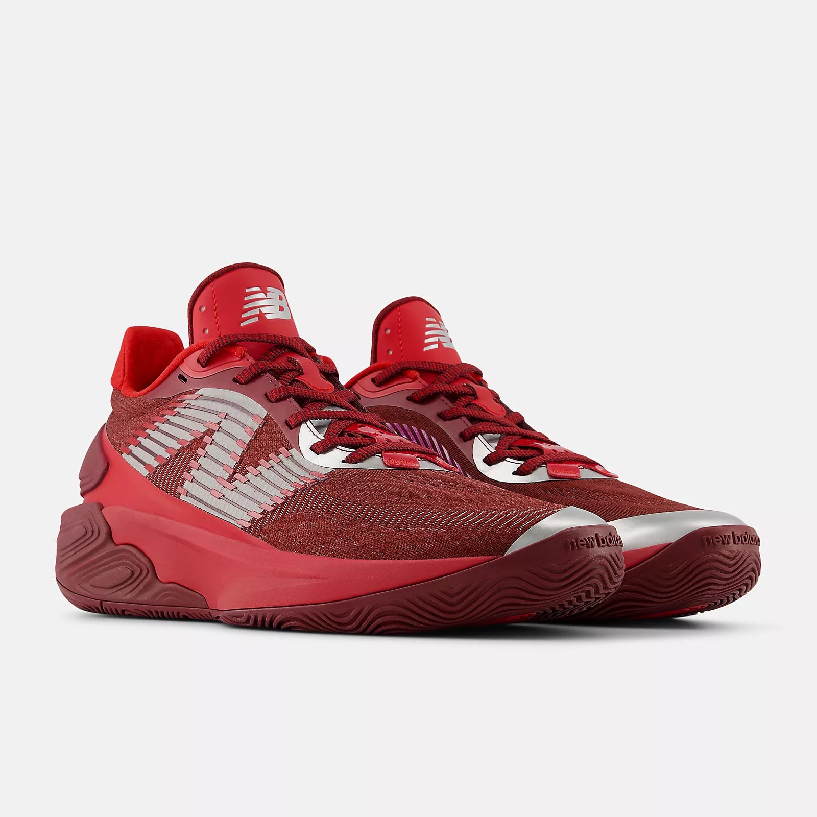 Team Red With Silver Metallic