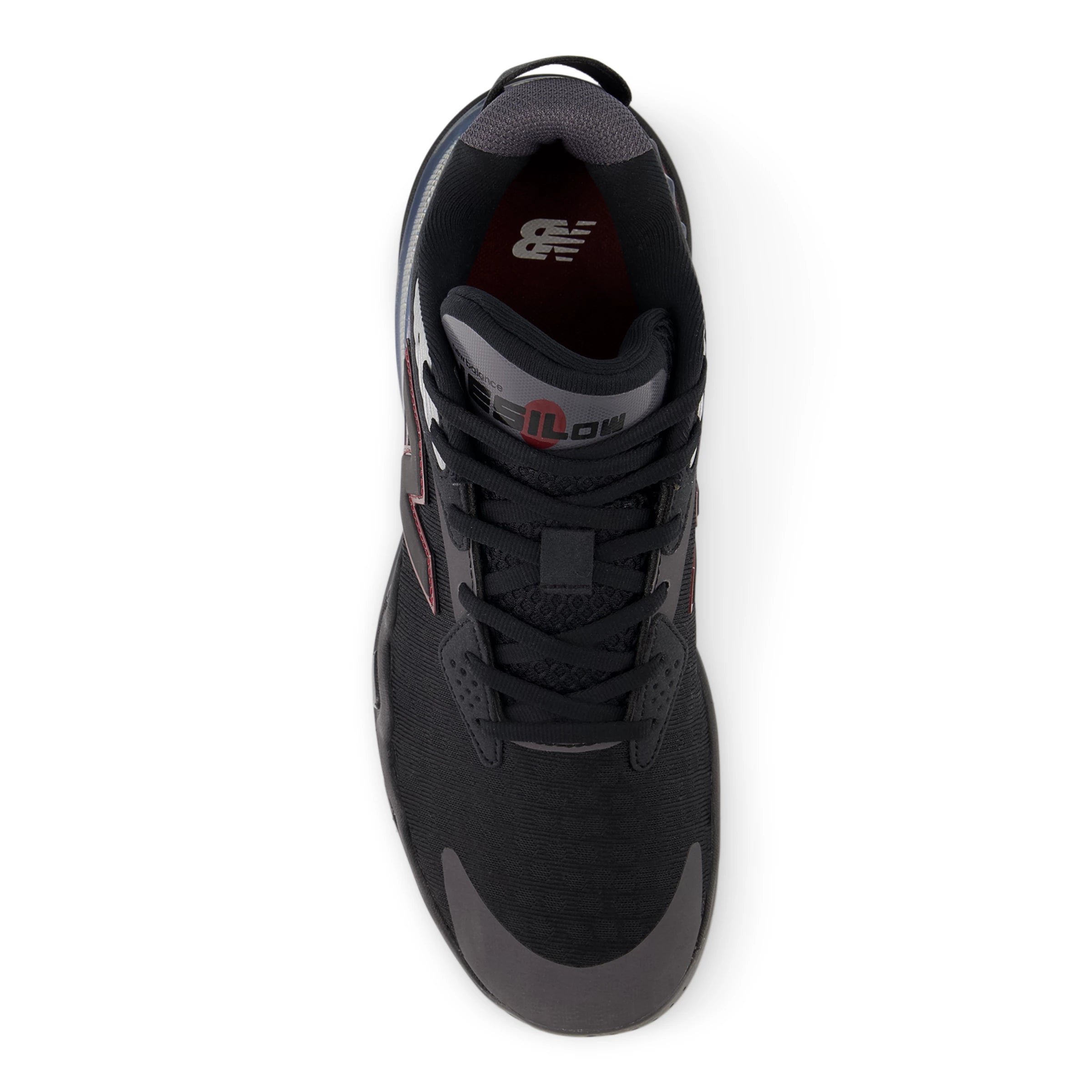 Black With Classic Crimson