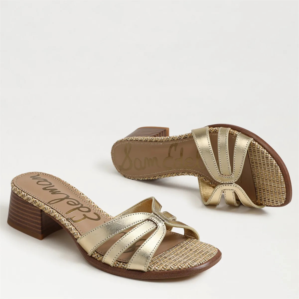 Amber Gold Leather