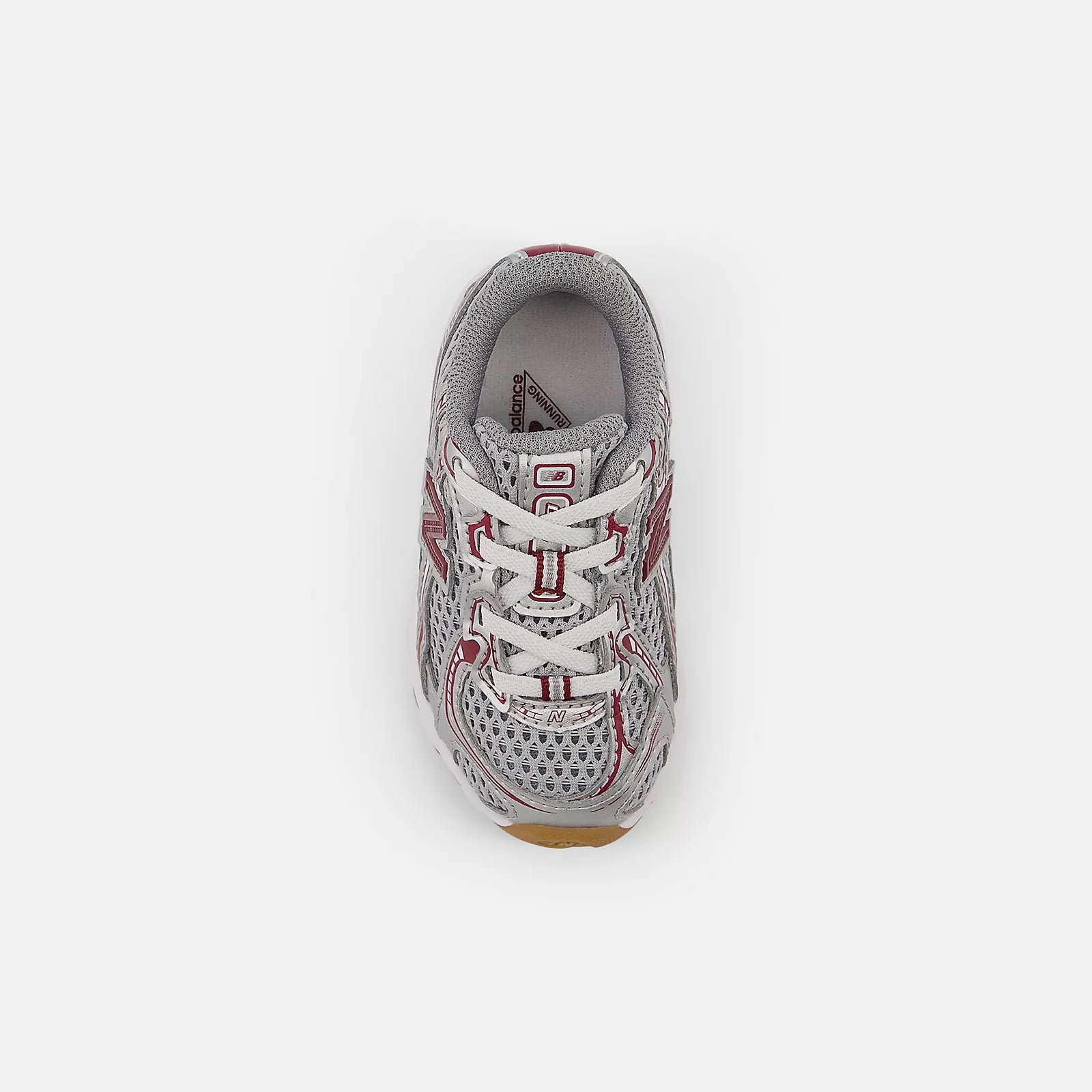 Silver Metalic With Monarch Burgundy