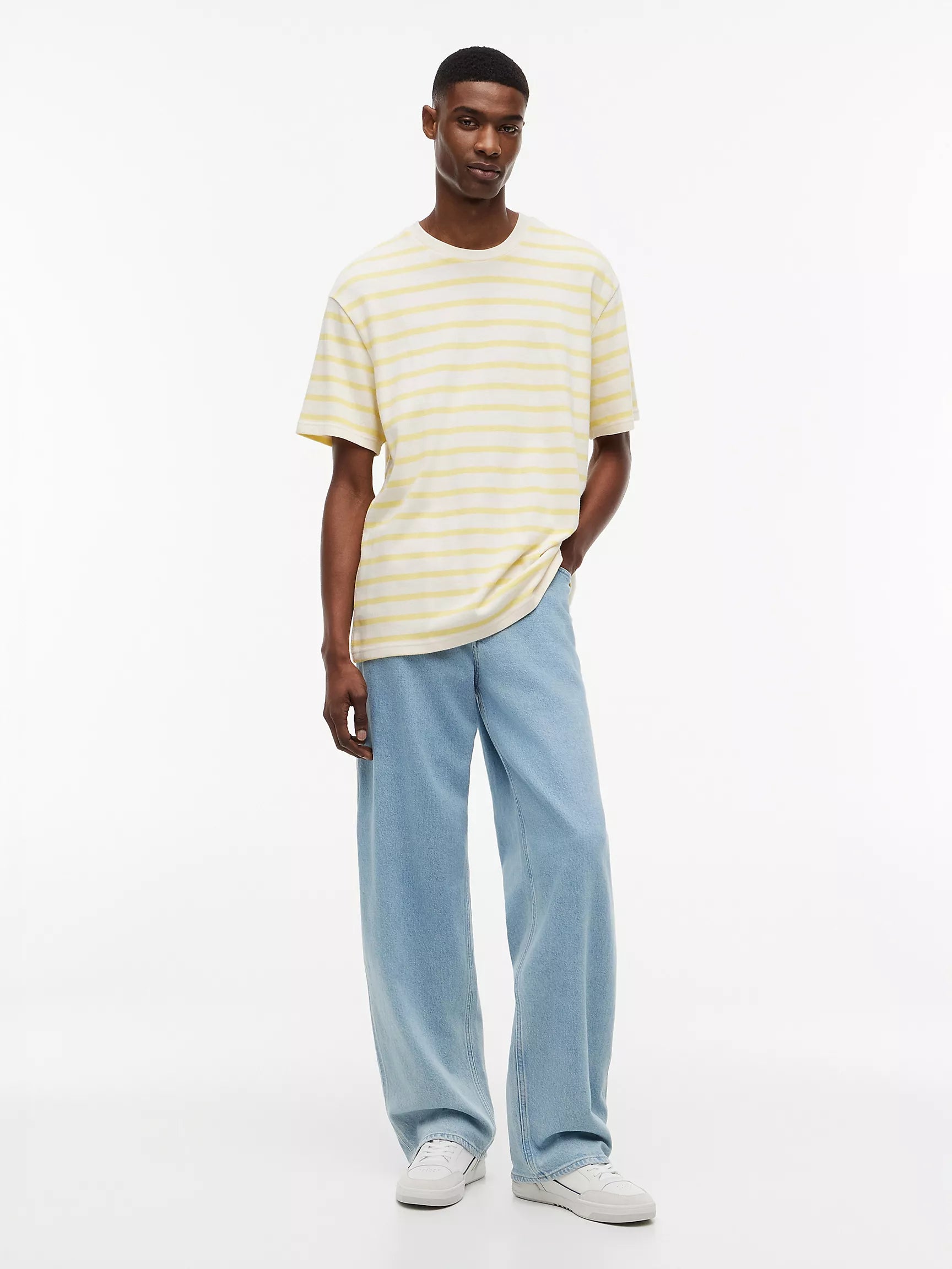 Citronella/White Stripe