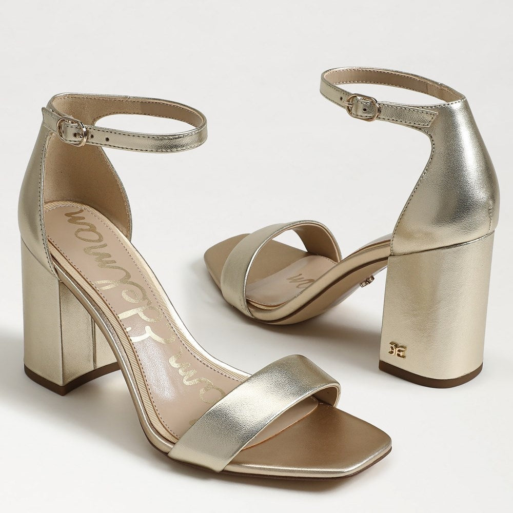 Gold Metallic Leather