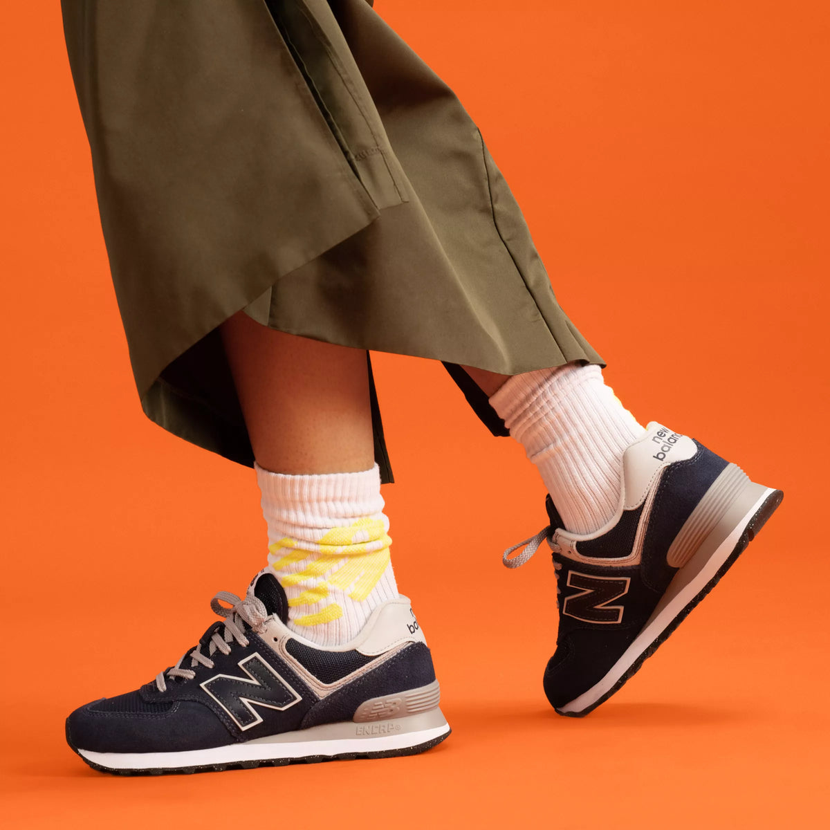 Nb Navy With Nb White