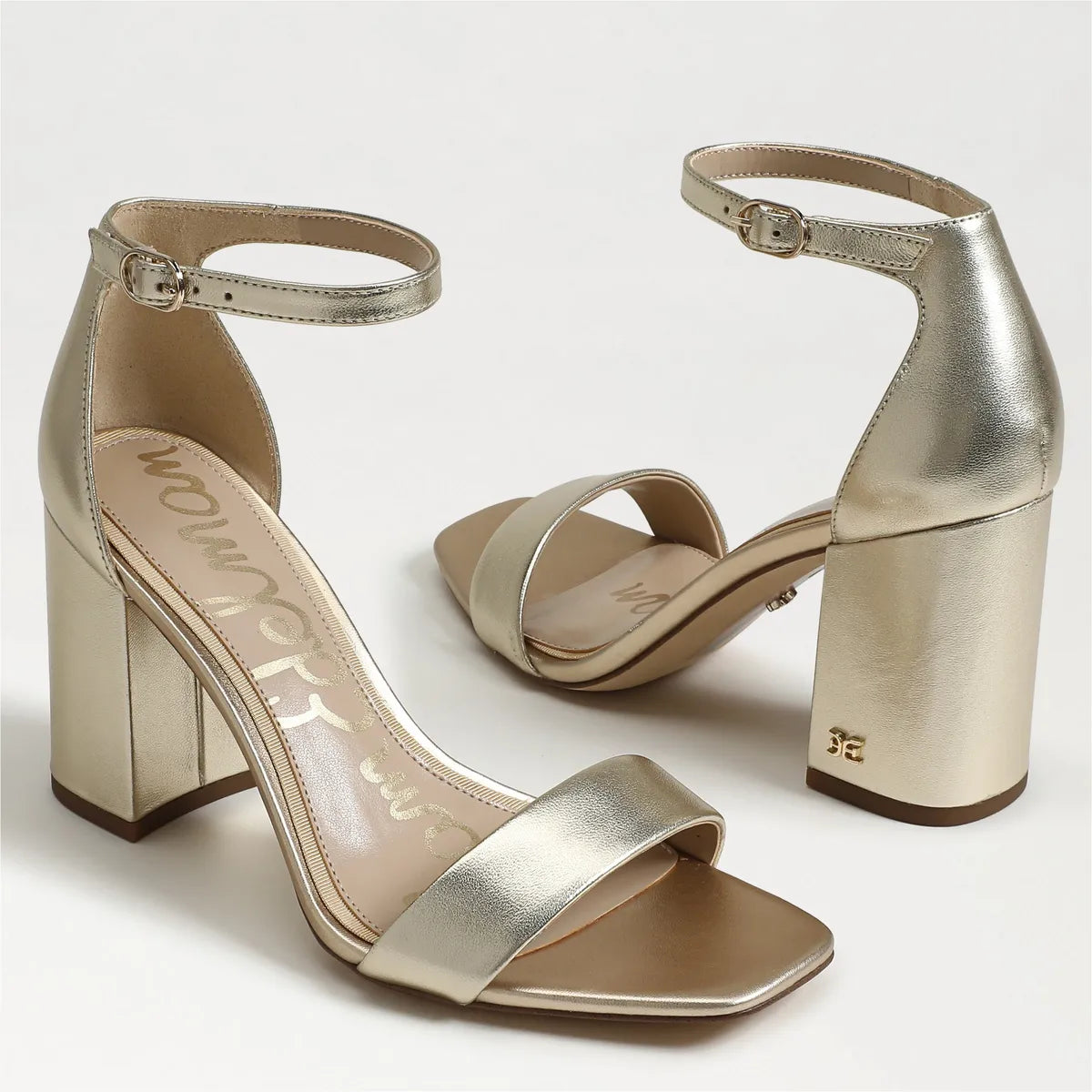 Gold Metallic Leather