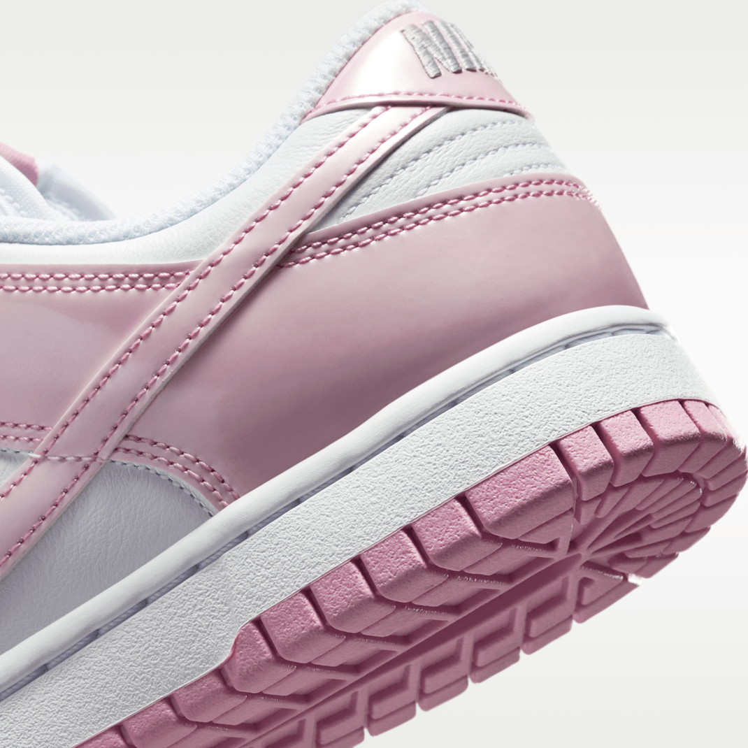 White/White/Metallic Silver/Pink Rise