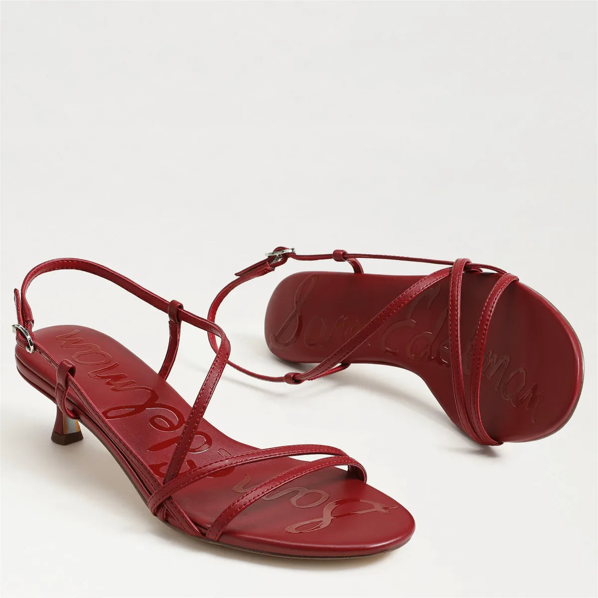 Deep Scarlet Leather