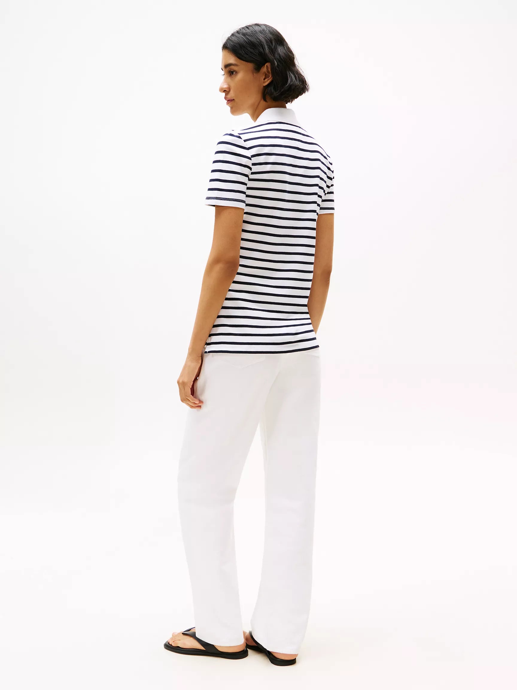 Optic White Multi Stripe