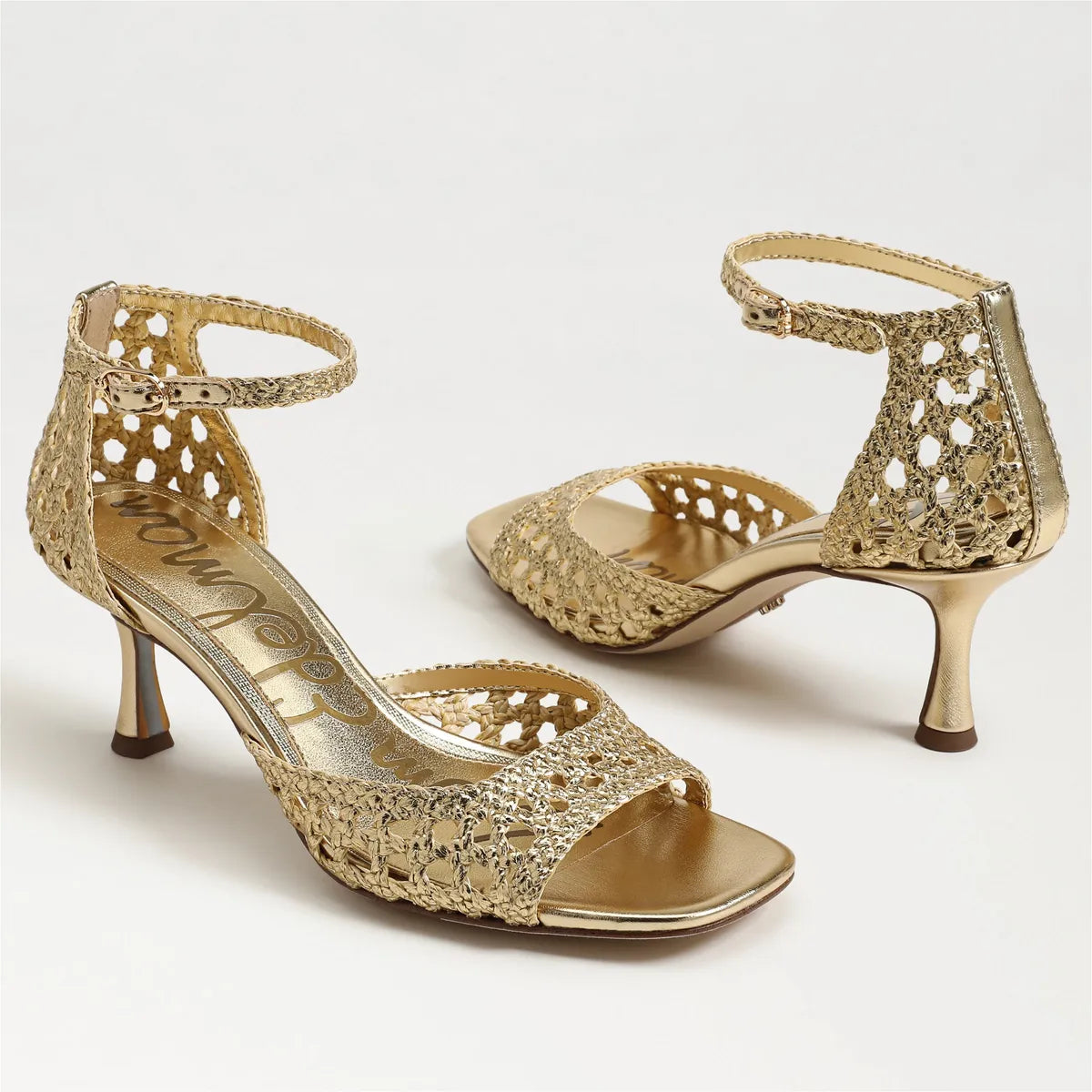 Amber Gold Faux Raffia