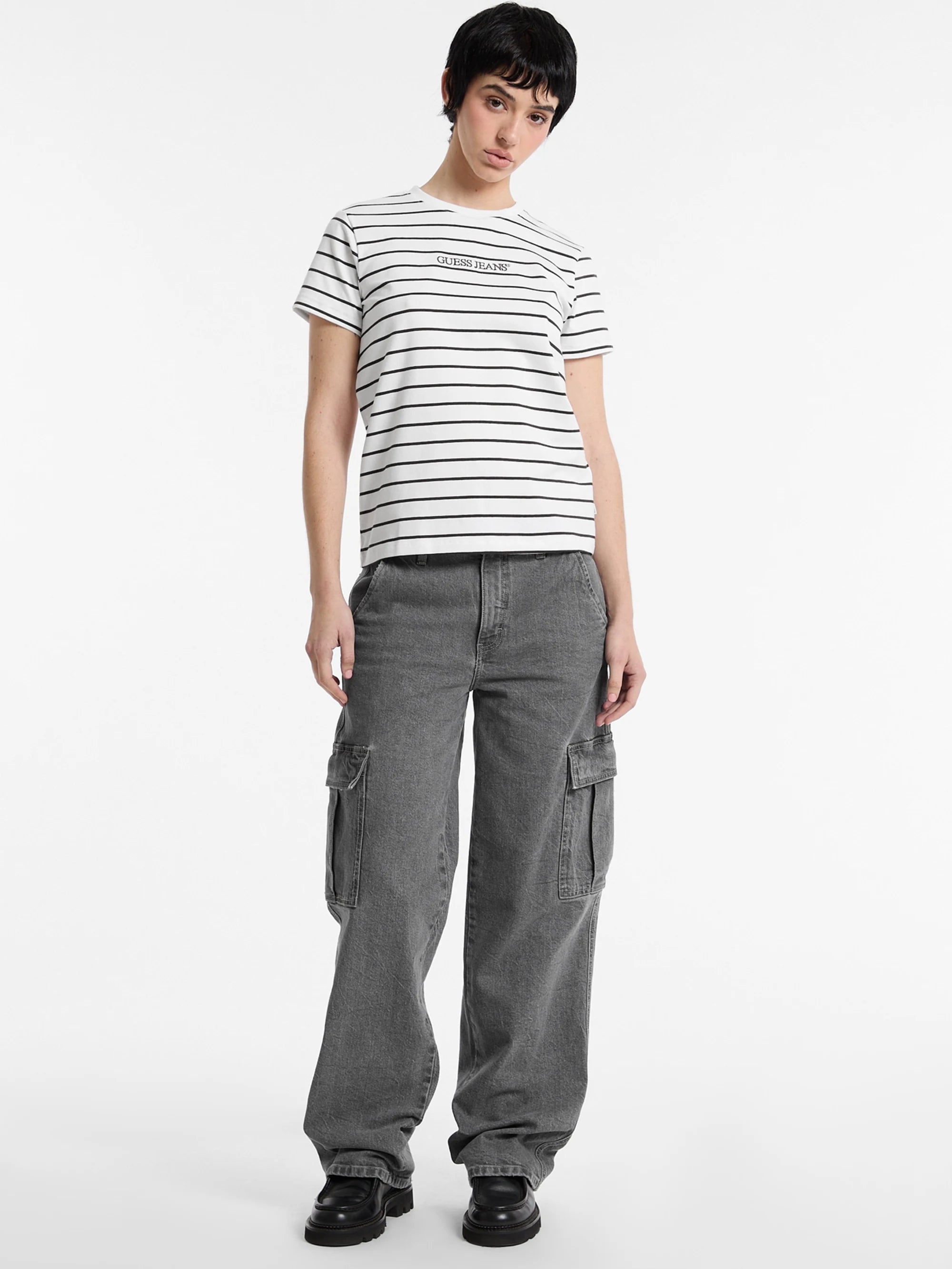 Pure White Stripe