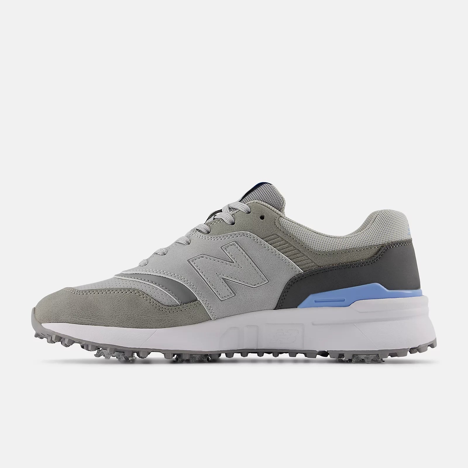 Grey With Blue