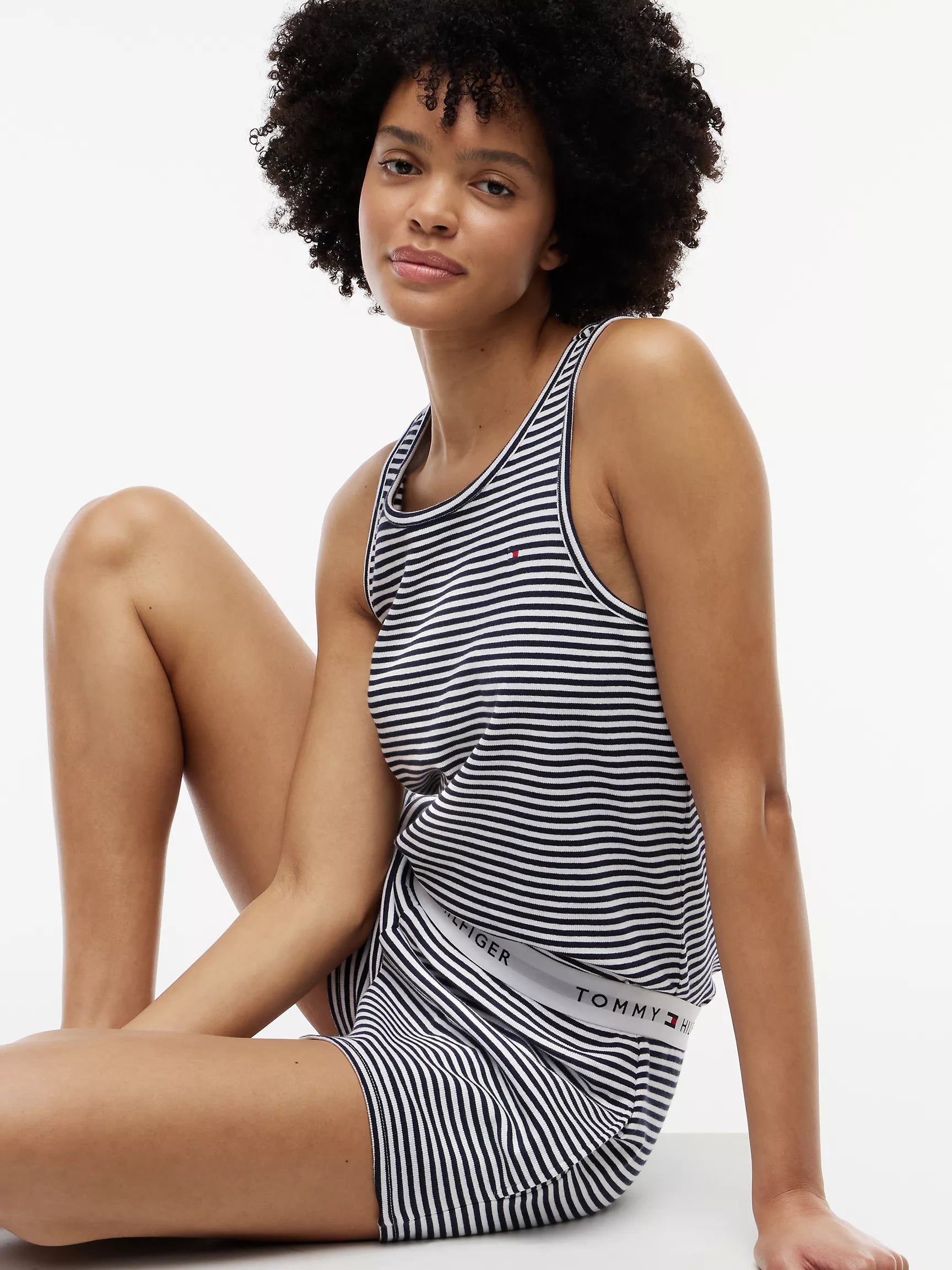 Navy/White