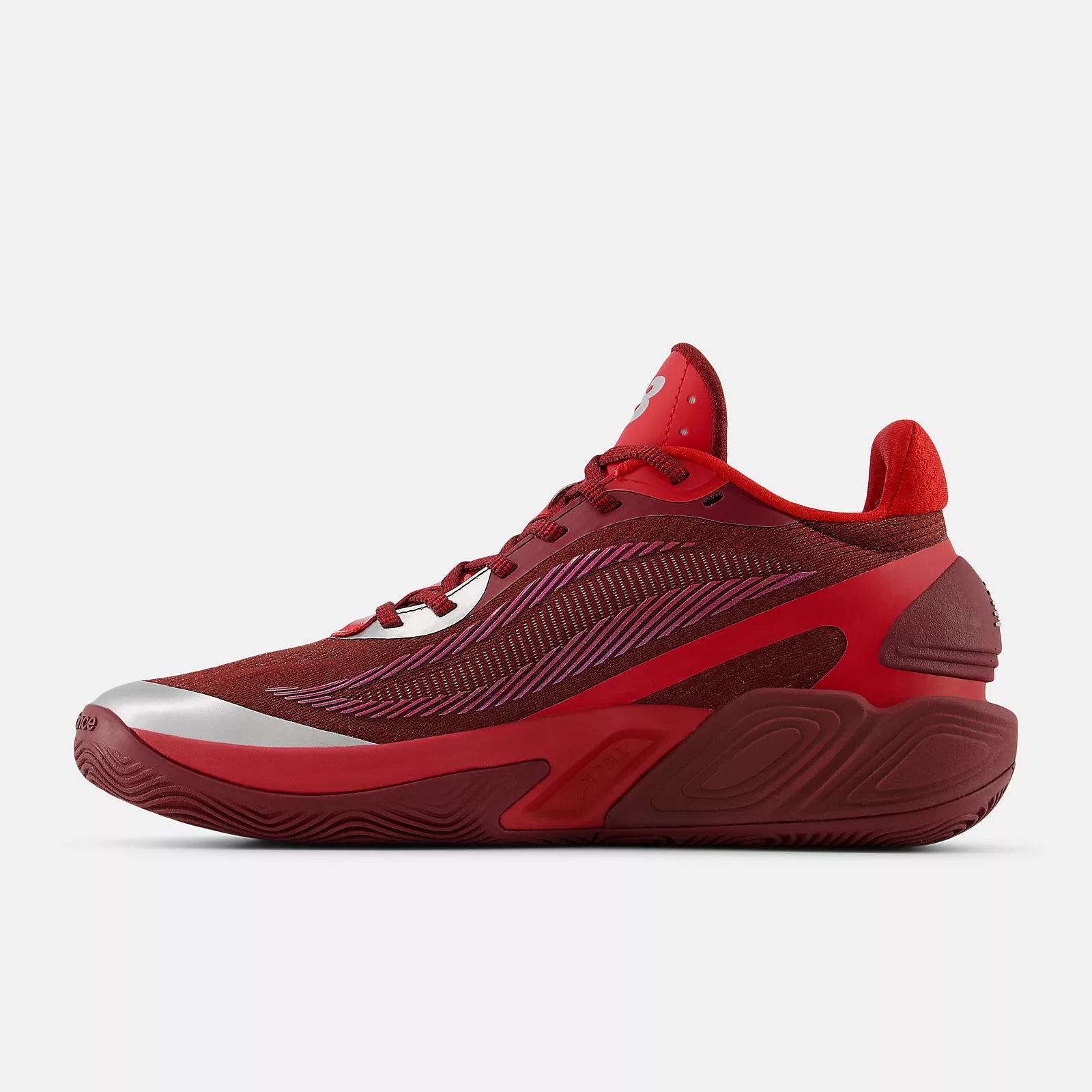 Team Red With Silver Metallic