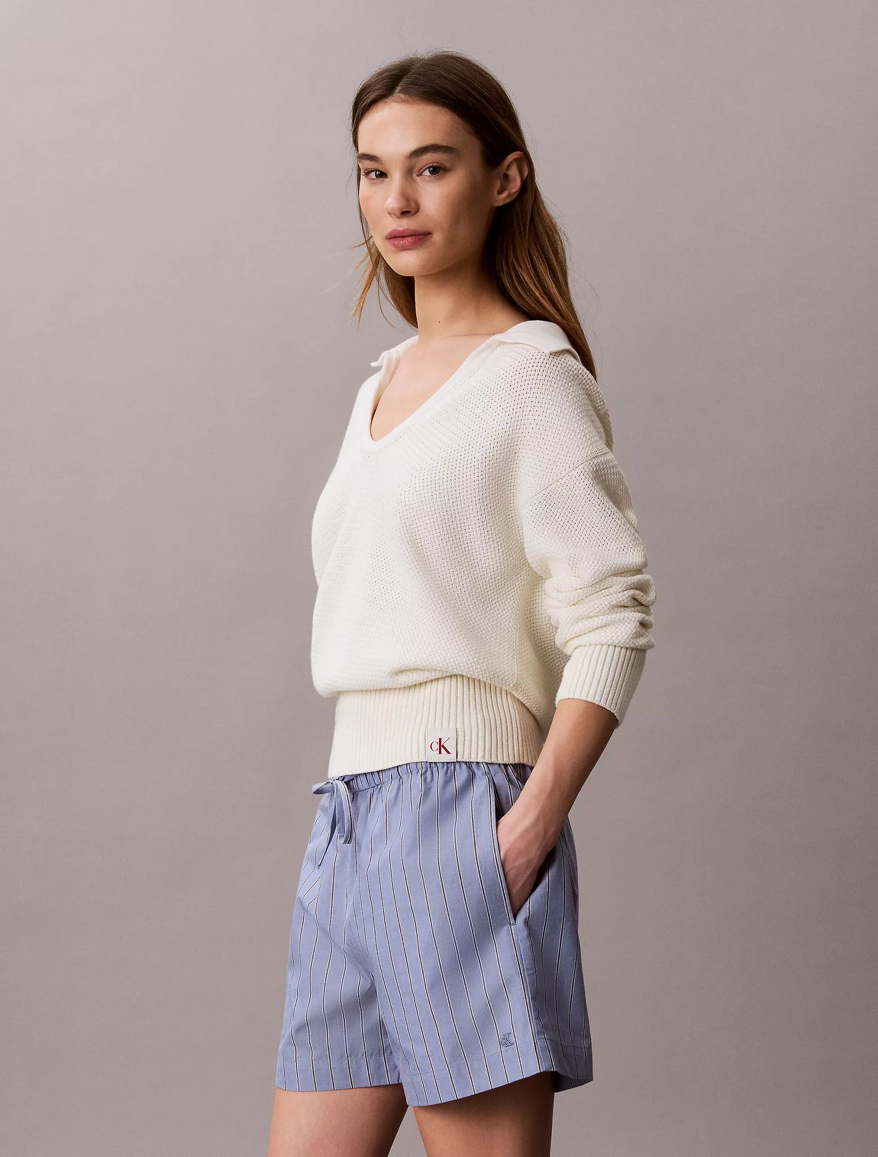 Dusty Sailor Blue Stripe