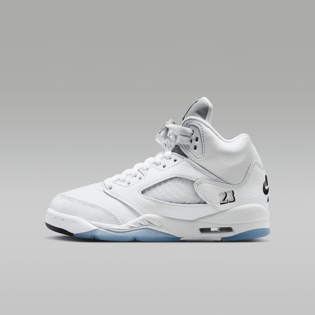 White/Metallic Silver/Black 2