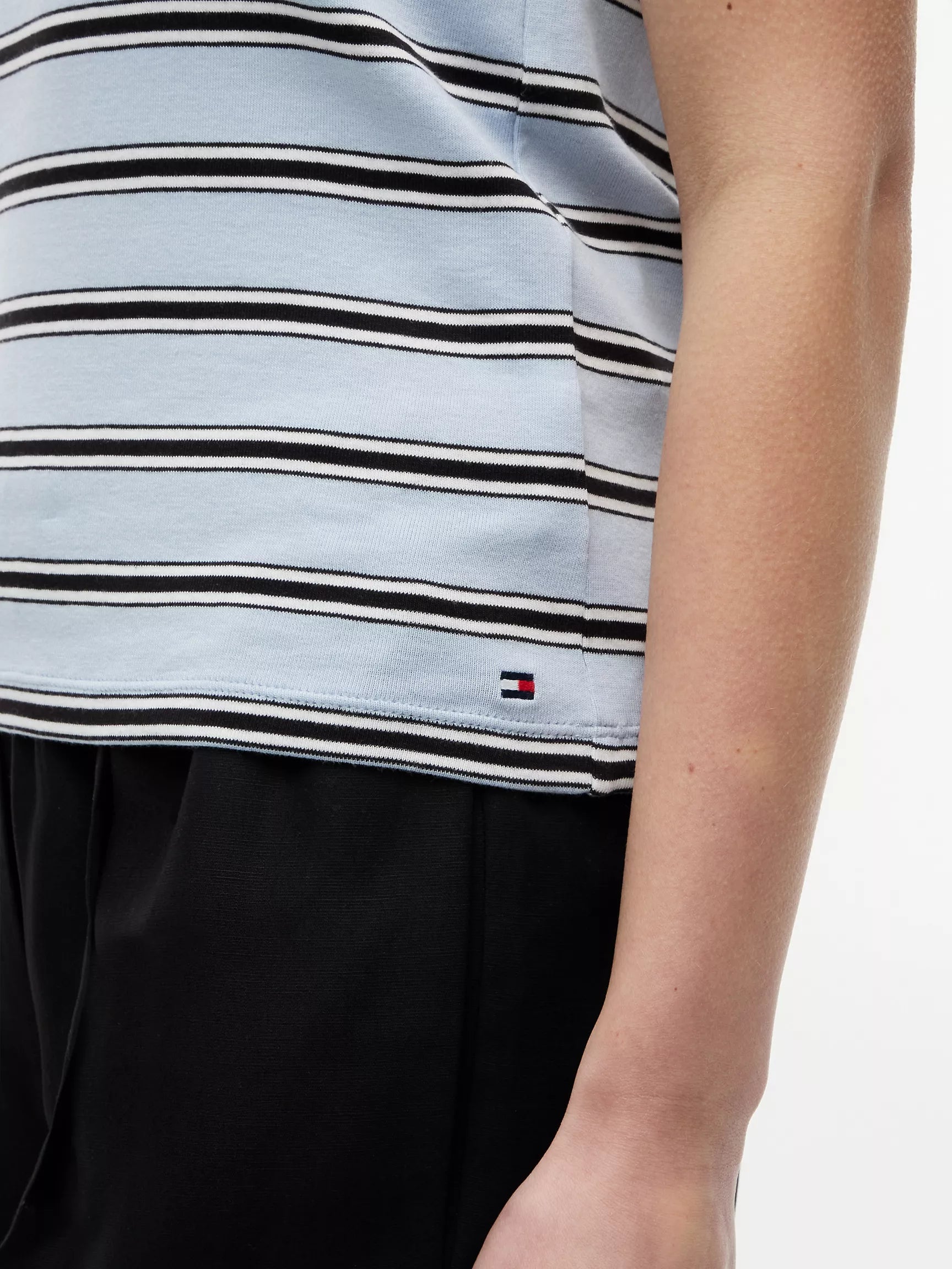 Breeze Blue / Black Stripe