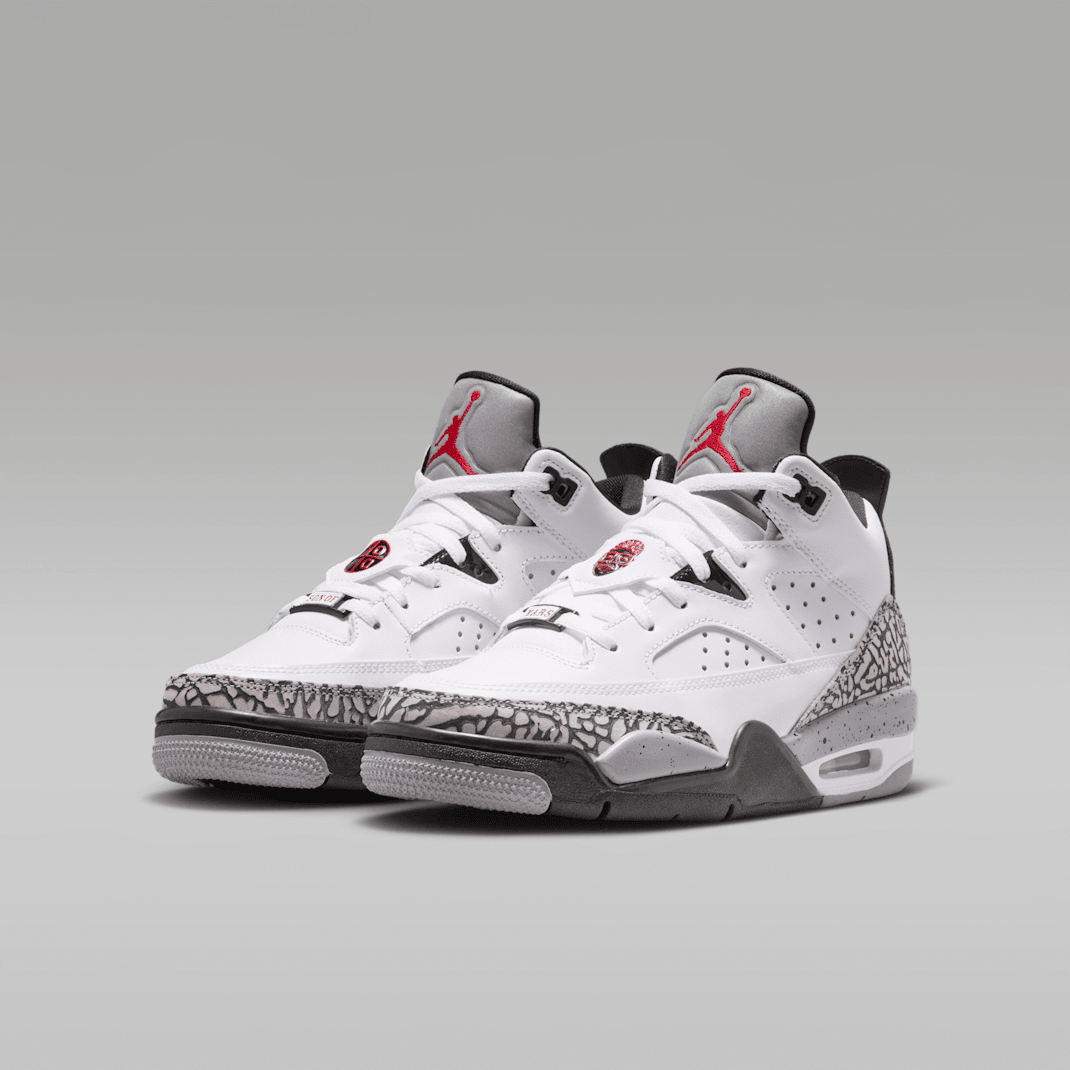 White/Black/Cement Grey/Gym Red 3