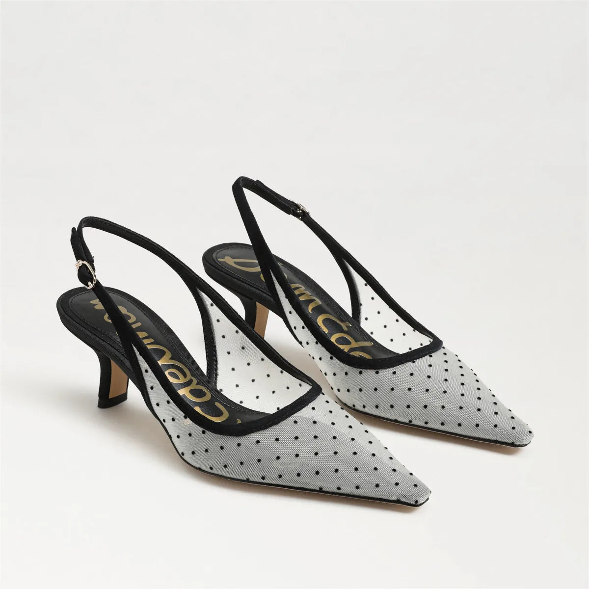 Ivory/Black Mesh