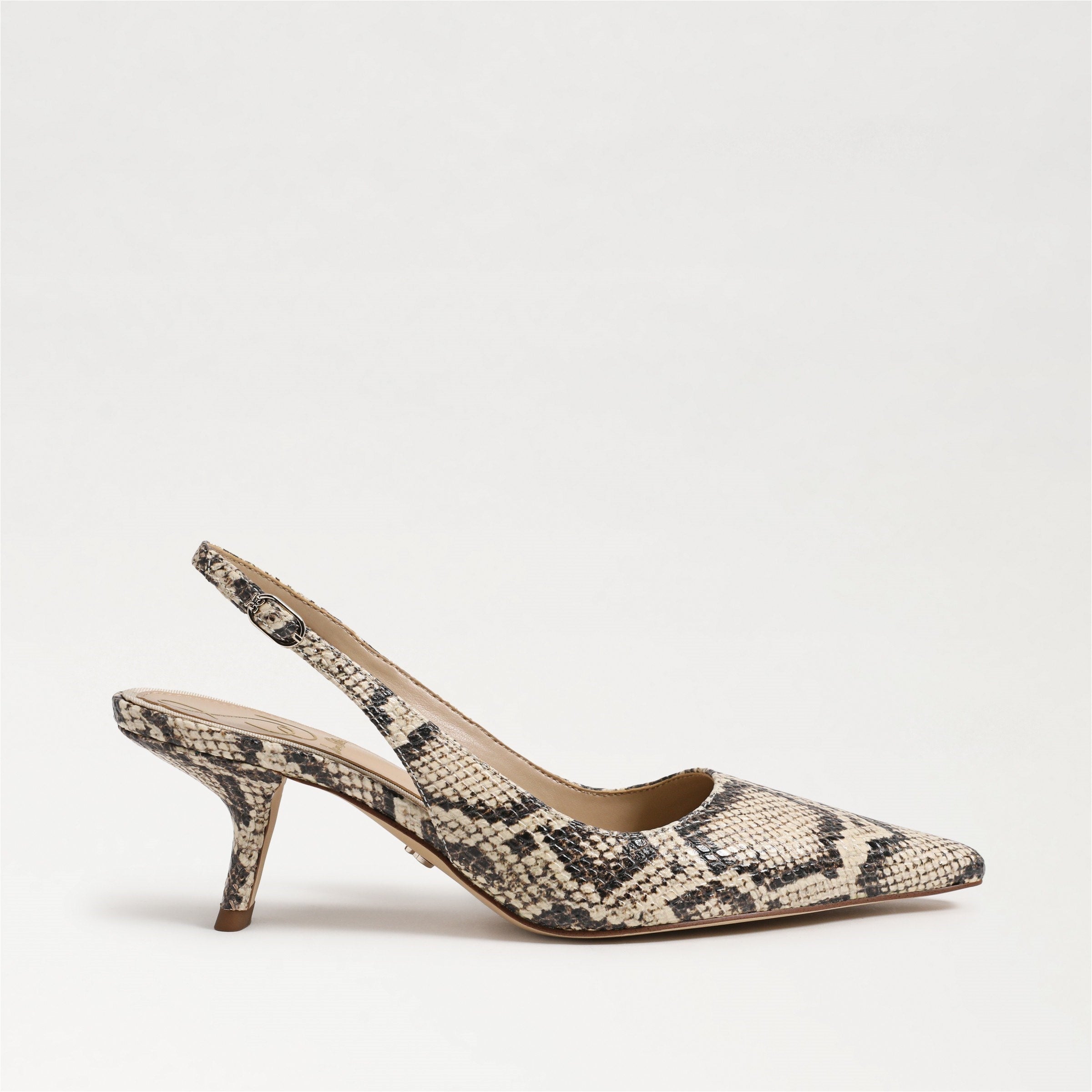 Roccia Snake Print Leather