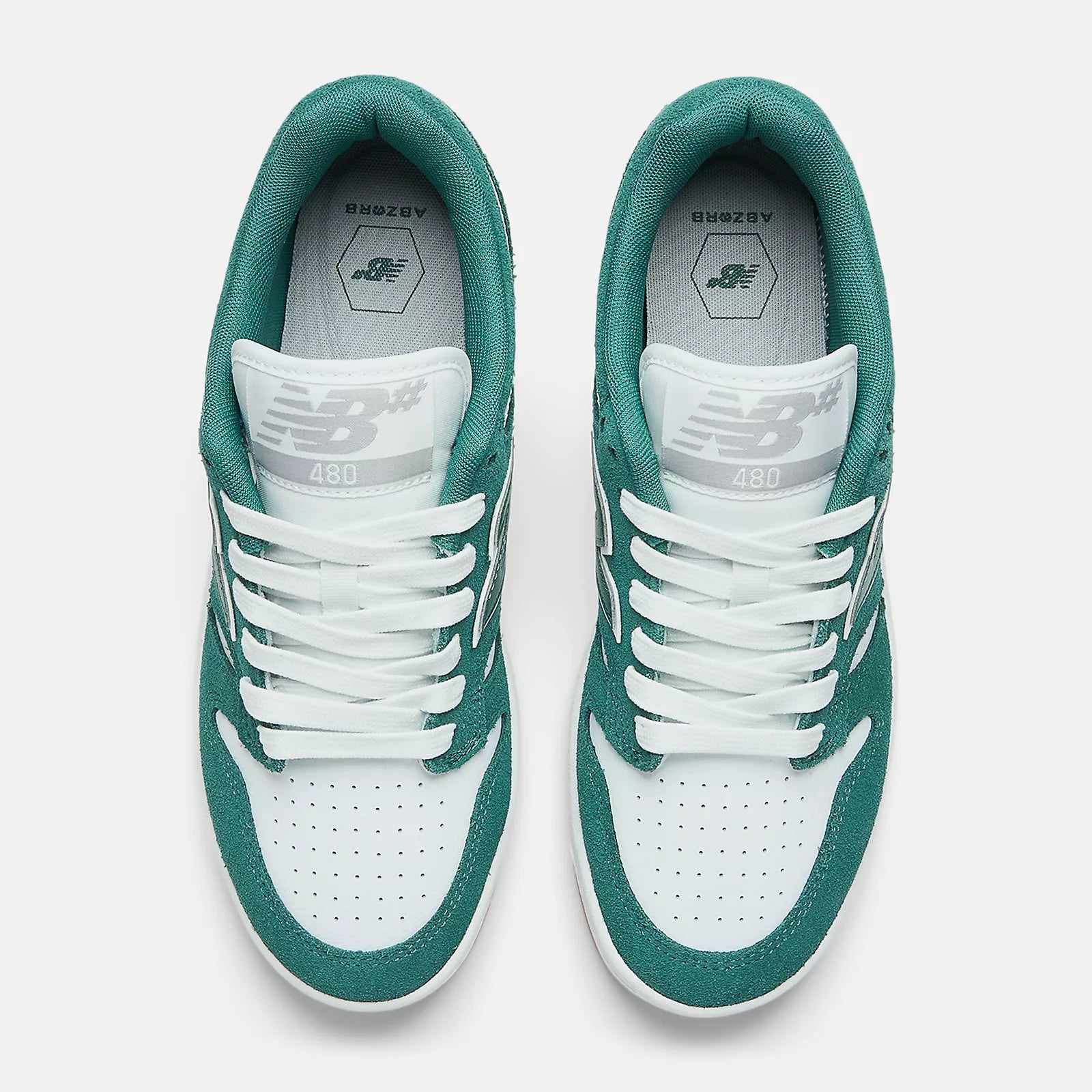 Vintage Teal With White