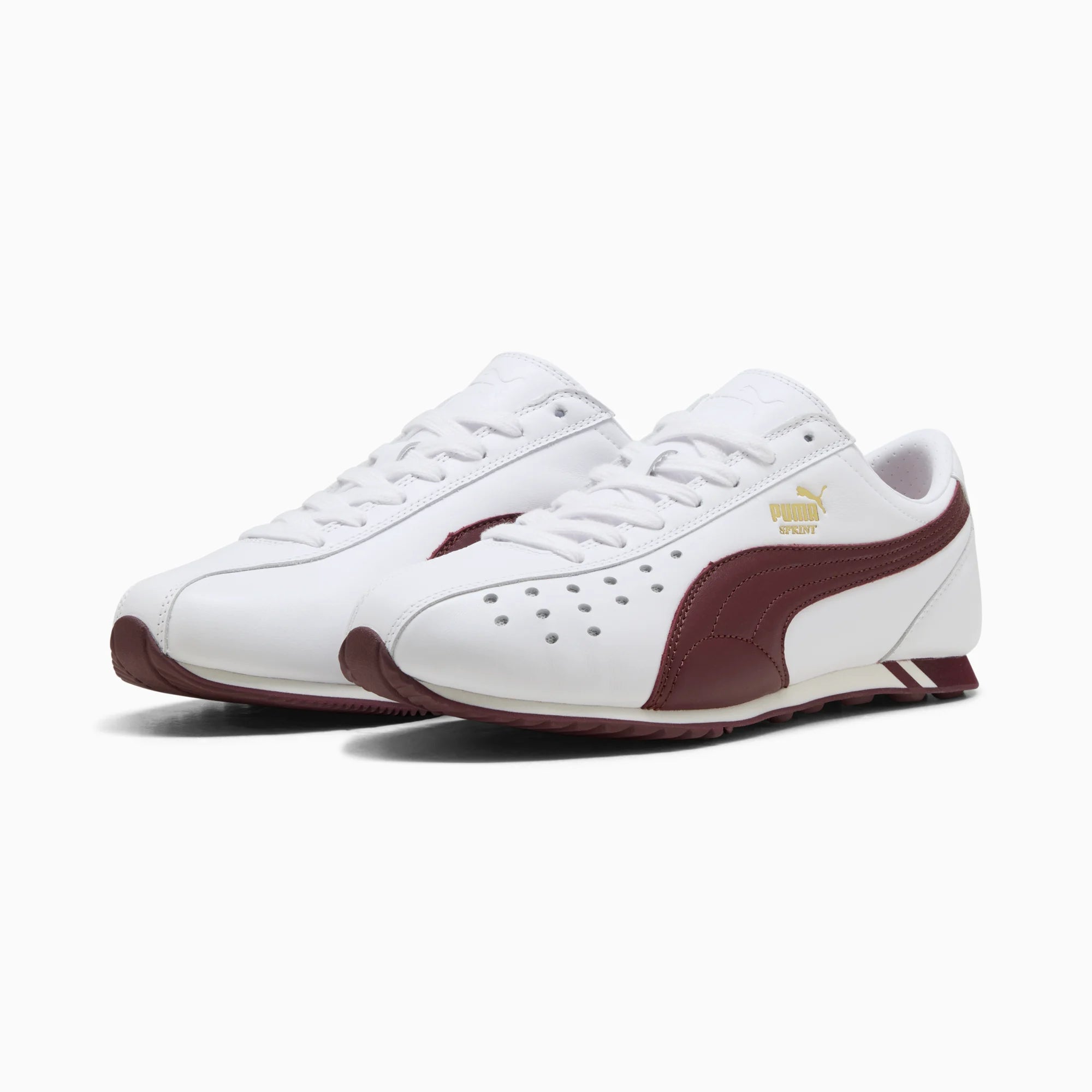 PUMA White-Eggplant