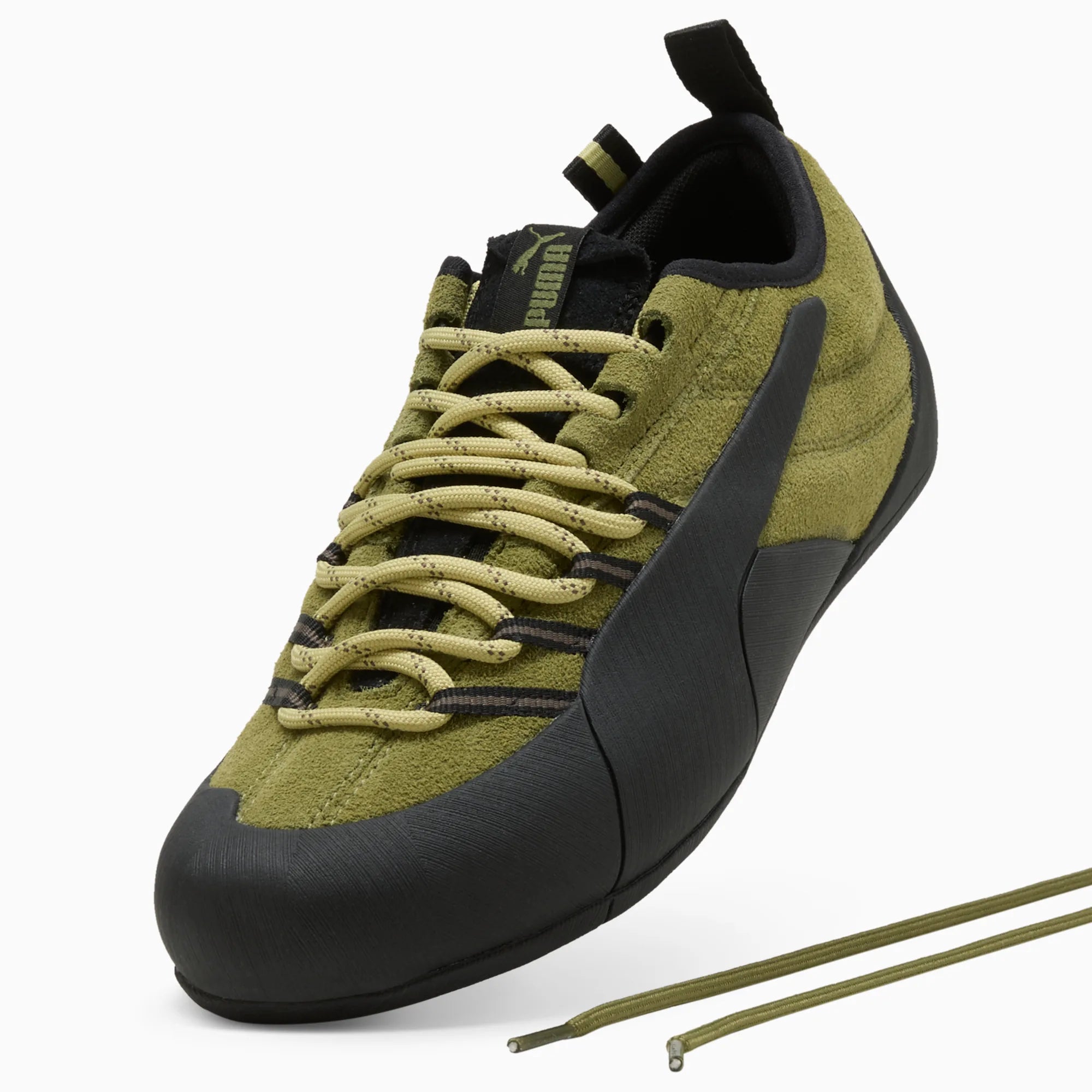 Olive Green-PUMA Black