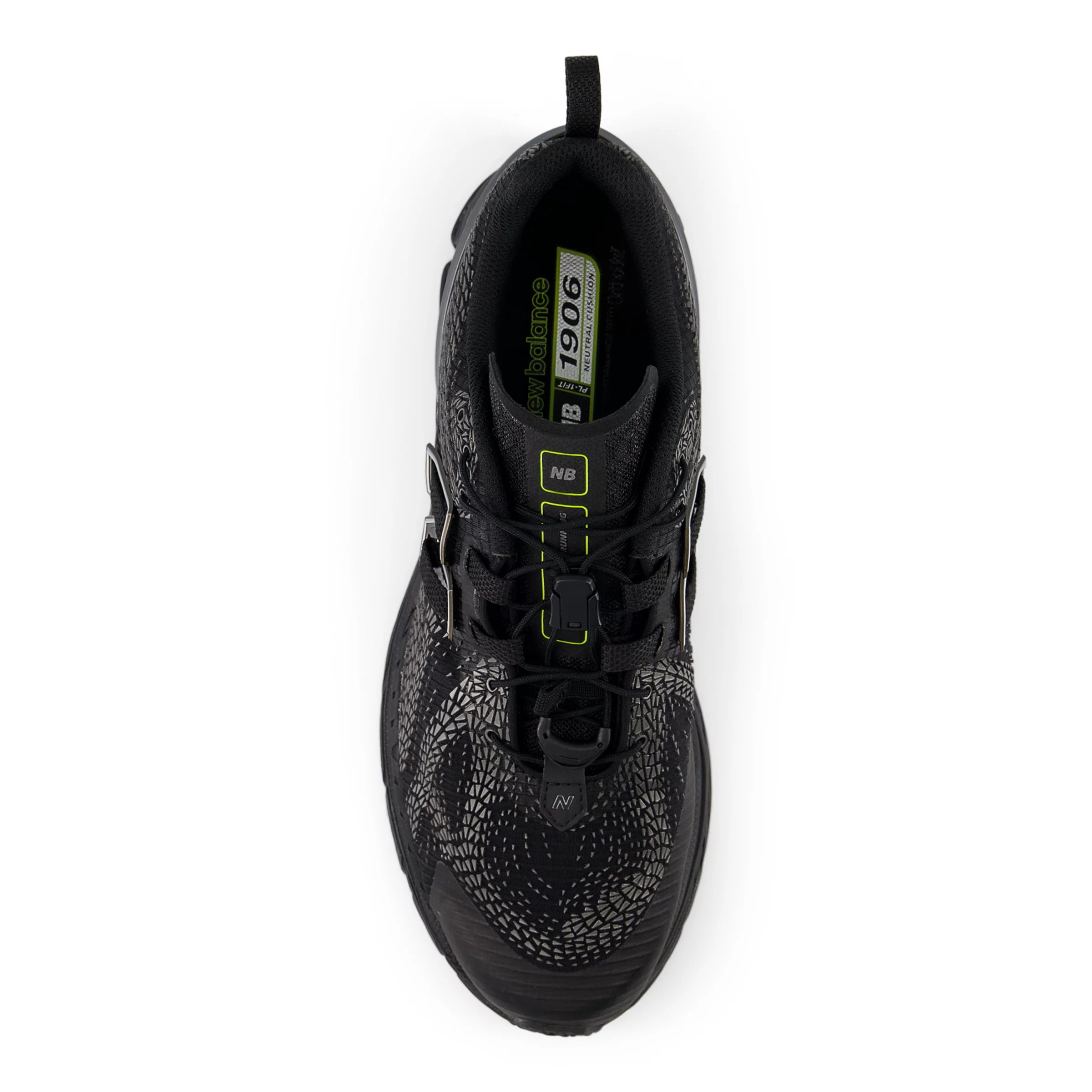 Black With White And Alkaline Green