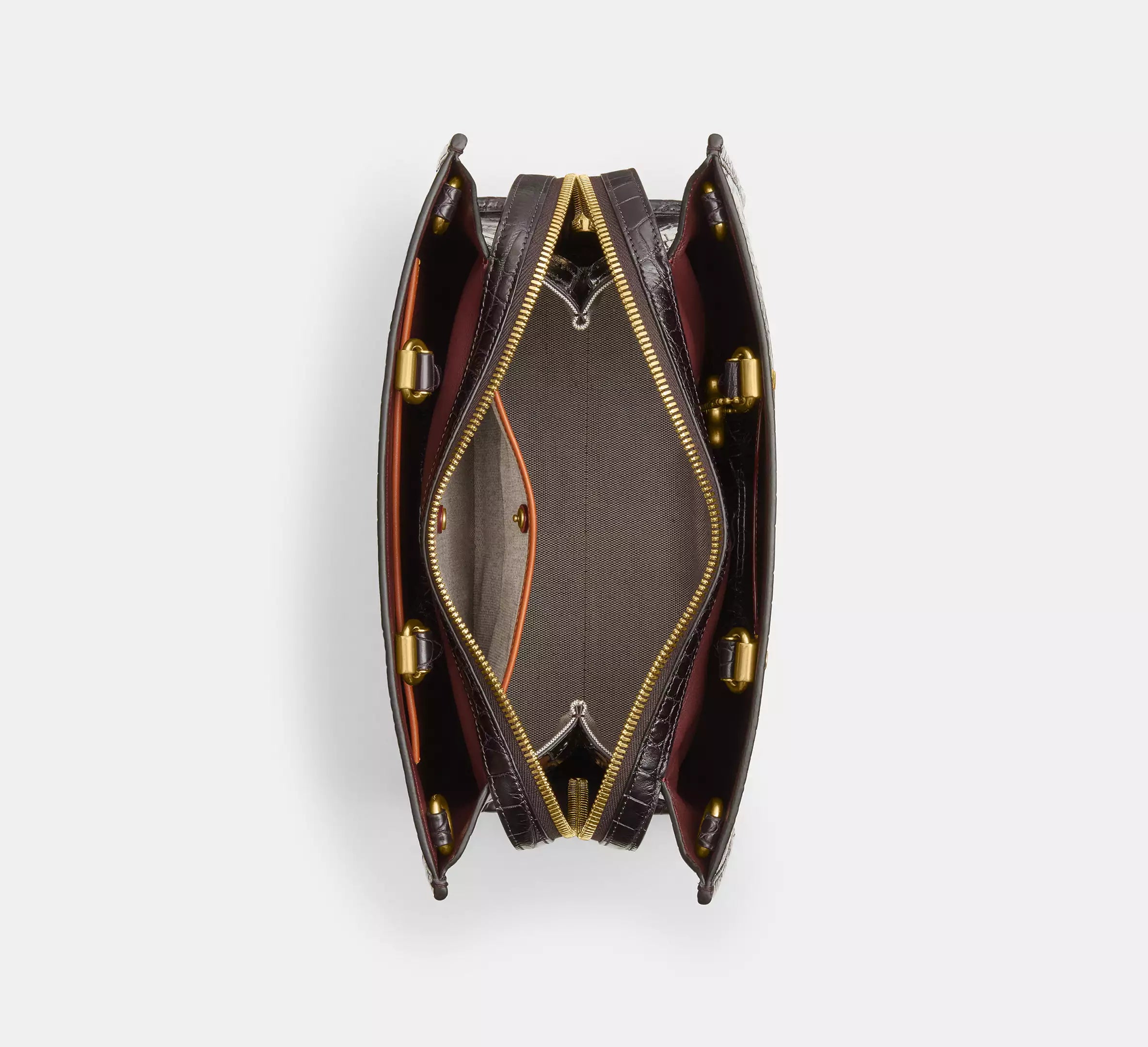 Brass/Oxblood