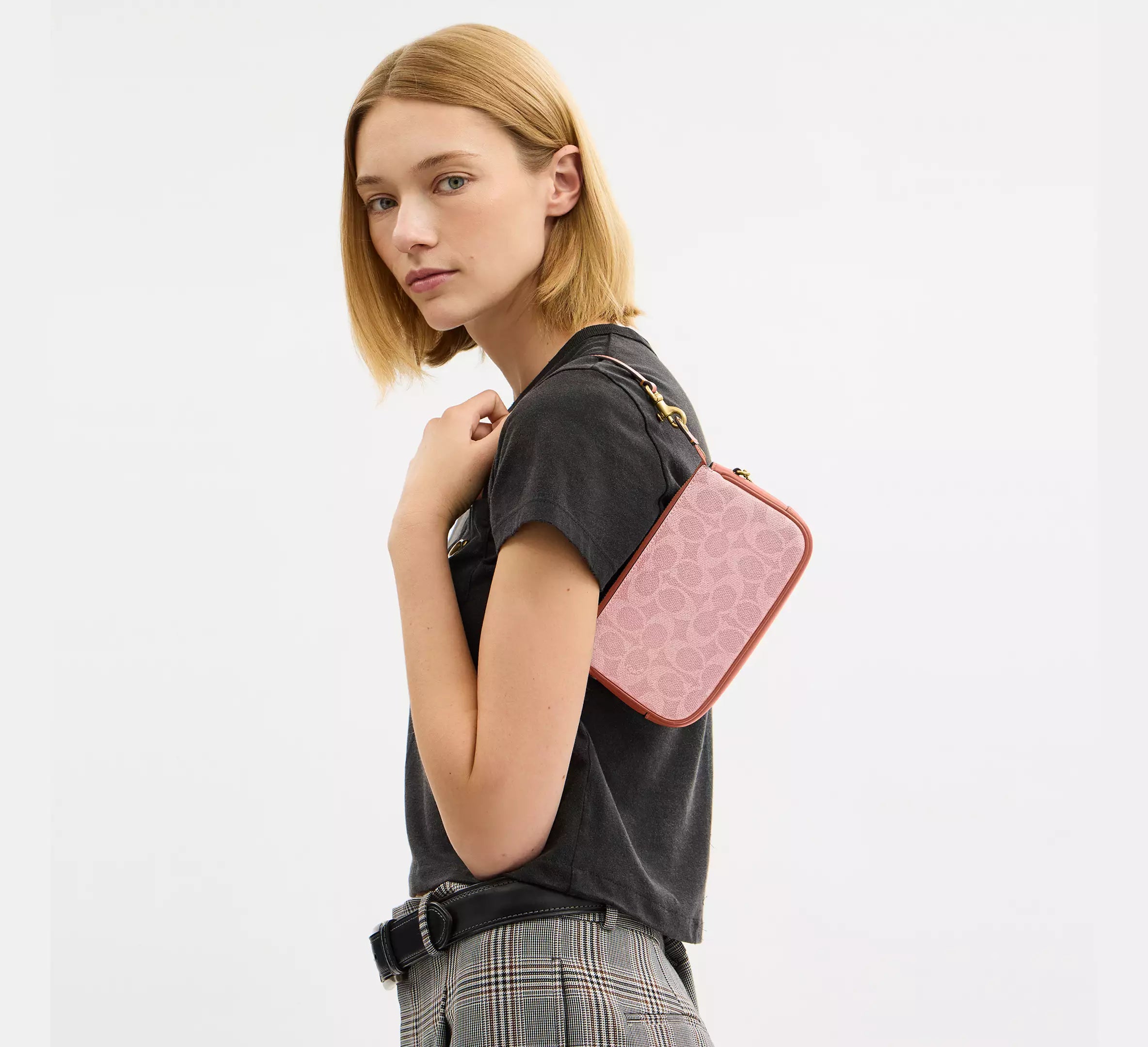 Brass/Melon Pink