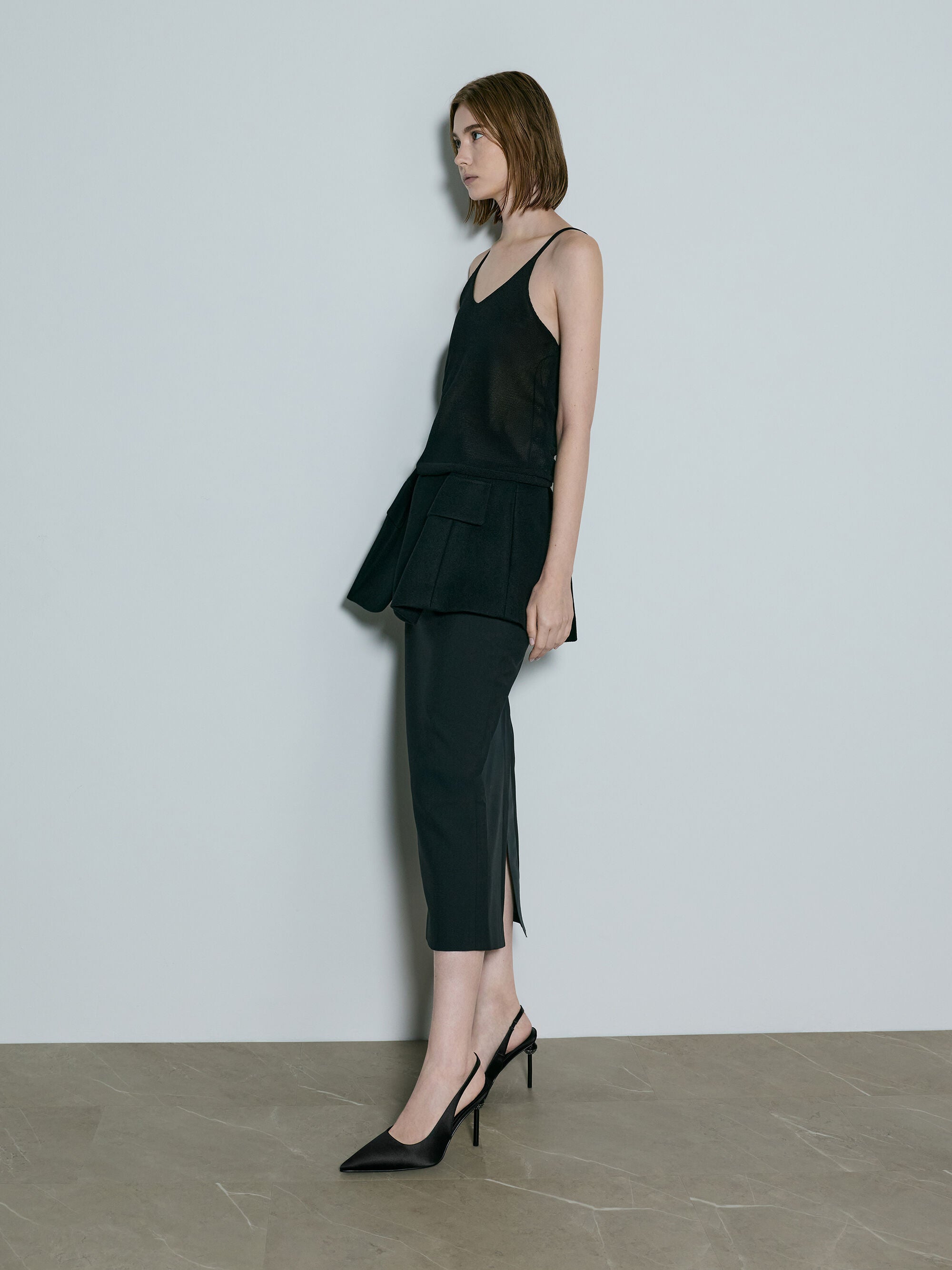 Black Textured