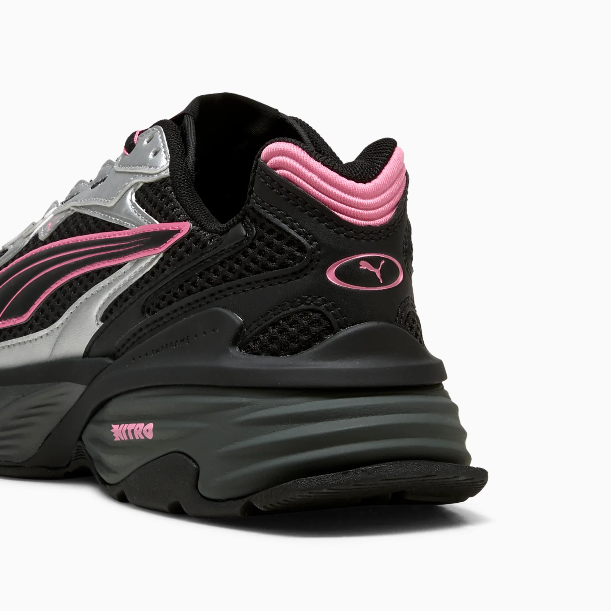 PUMA Silver-PUMA Black-Strawberry Burst