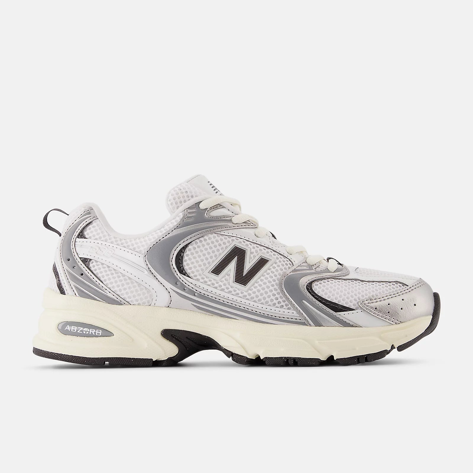 Silver Metallic With Black Cement