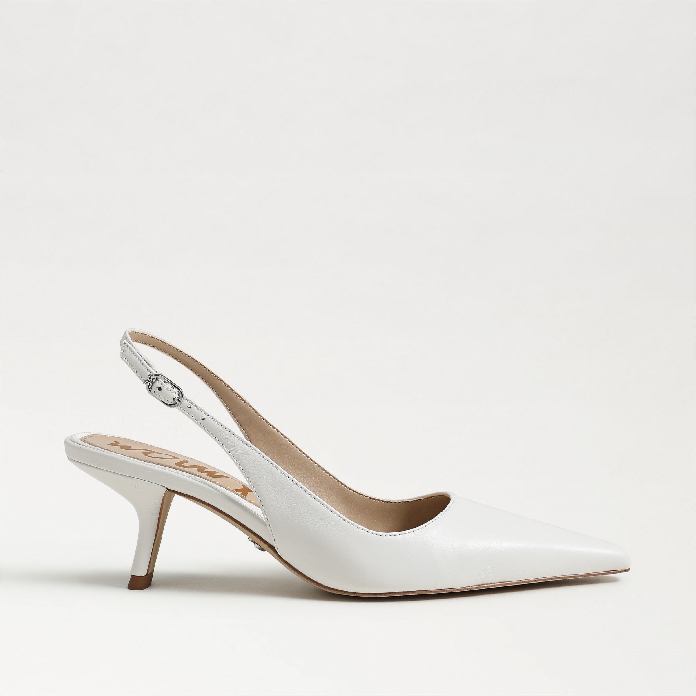 Bright White Leather