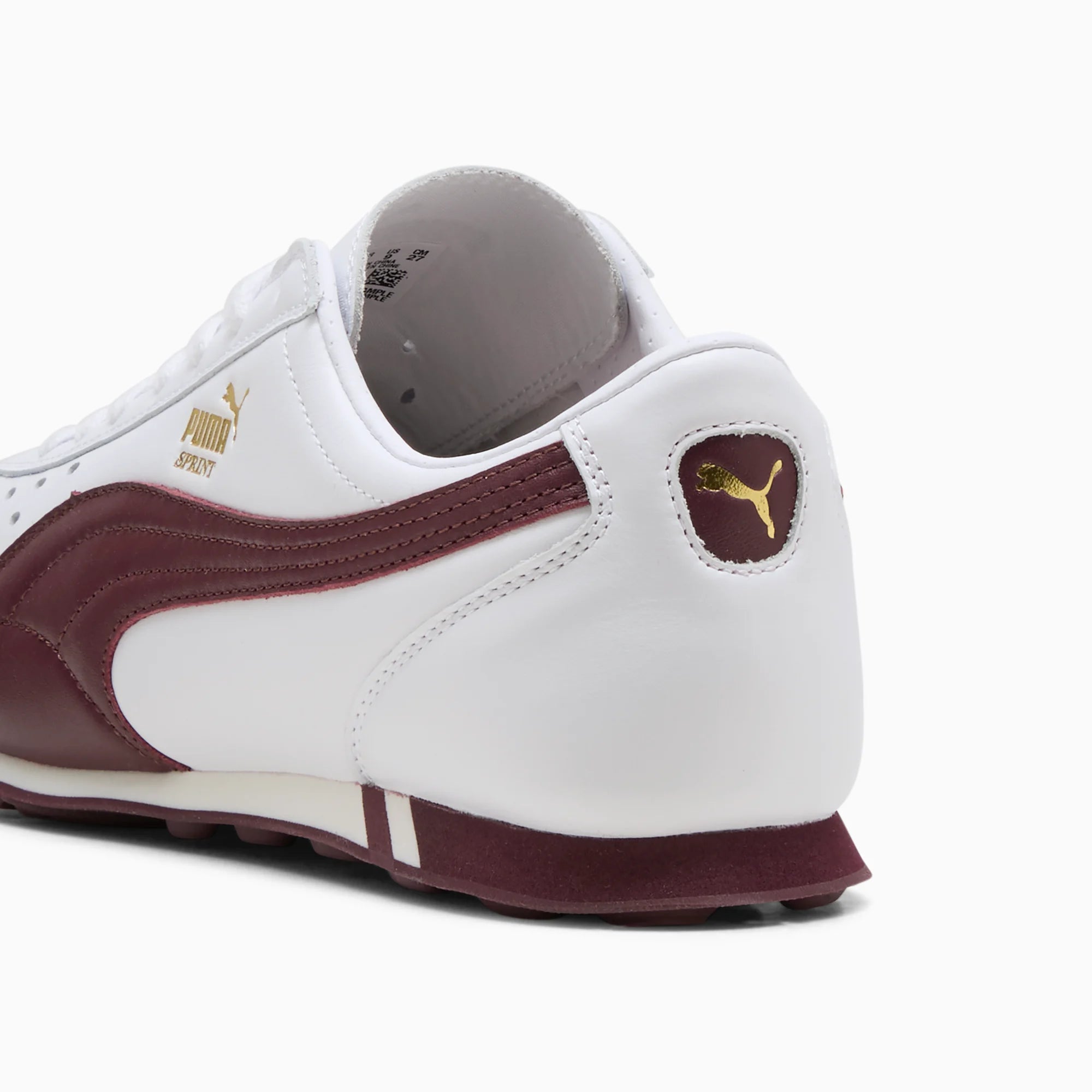 PUMA White-Eggplant