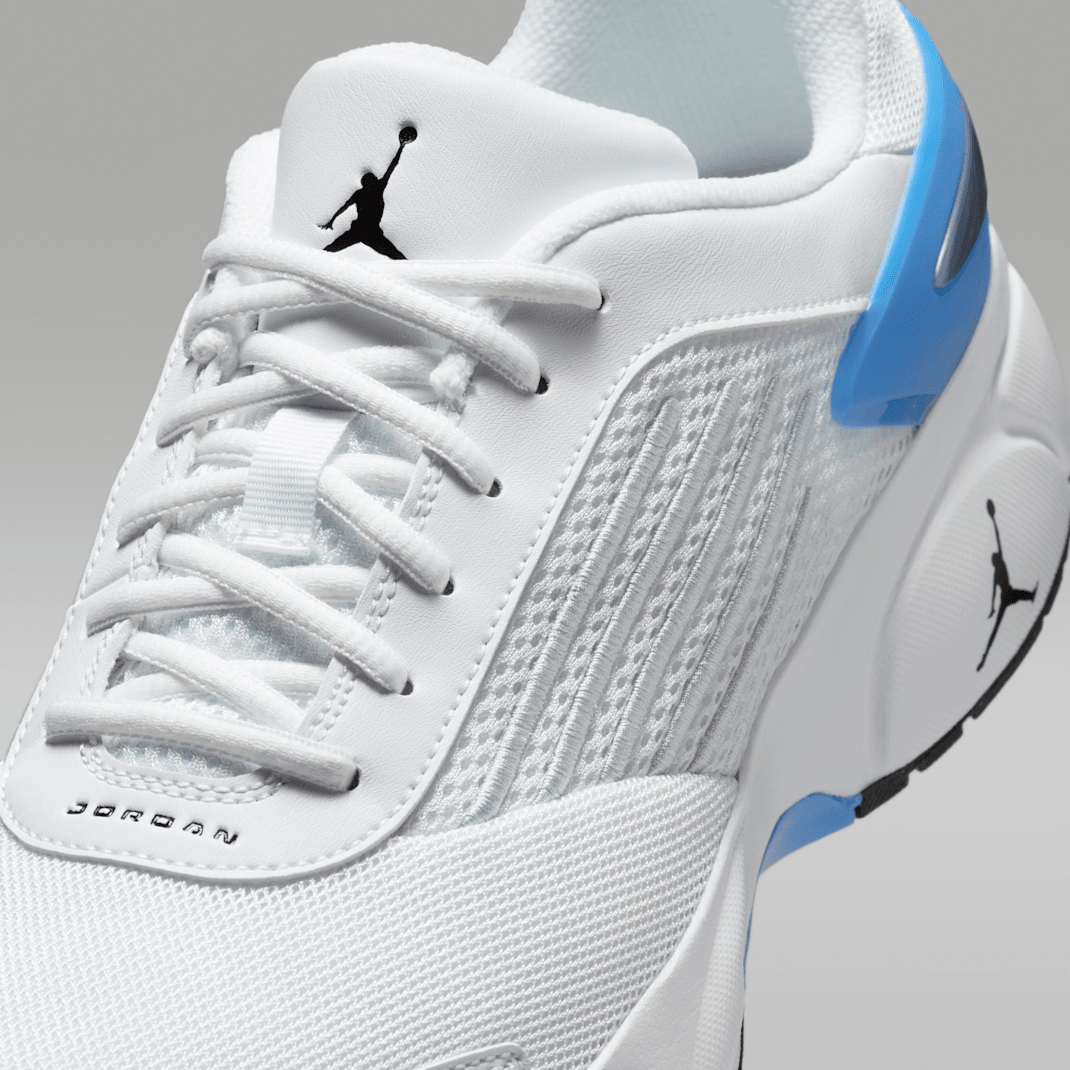 White/University Blue/Metallic Silver/Black