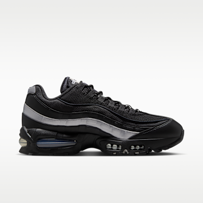 Black/Black/White/Metallic Silver