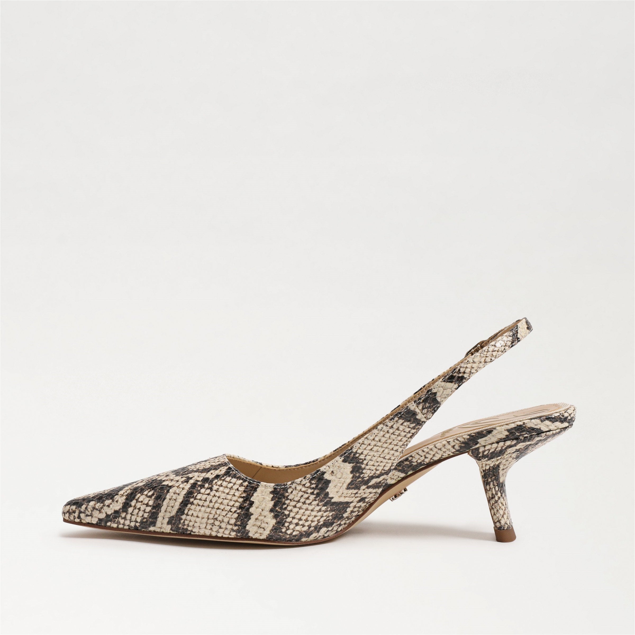 Roccia Snake Print Leather