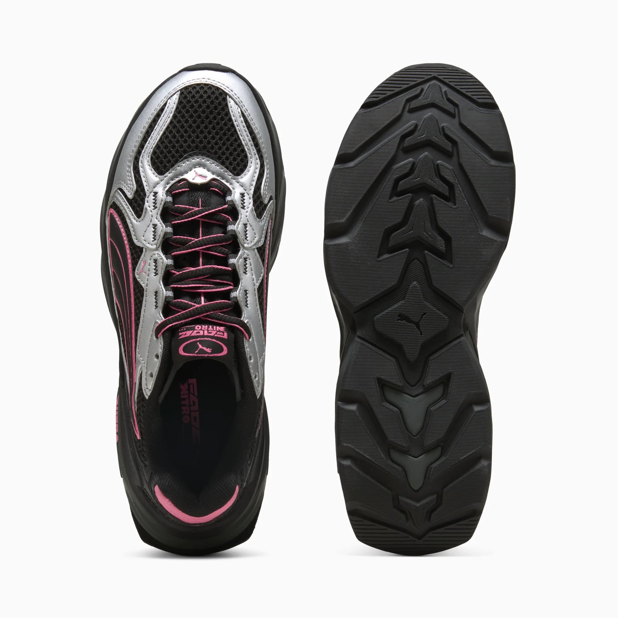 PUMA Silver-PUMA Black-Strawberry Burst