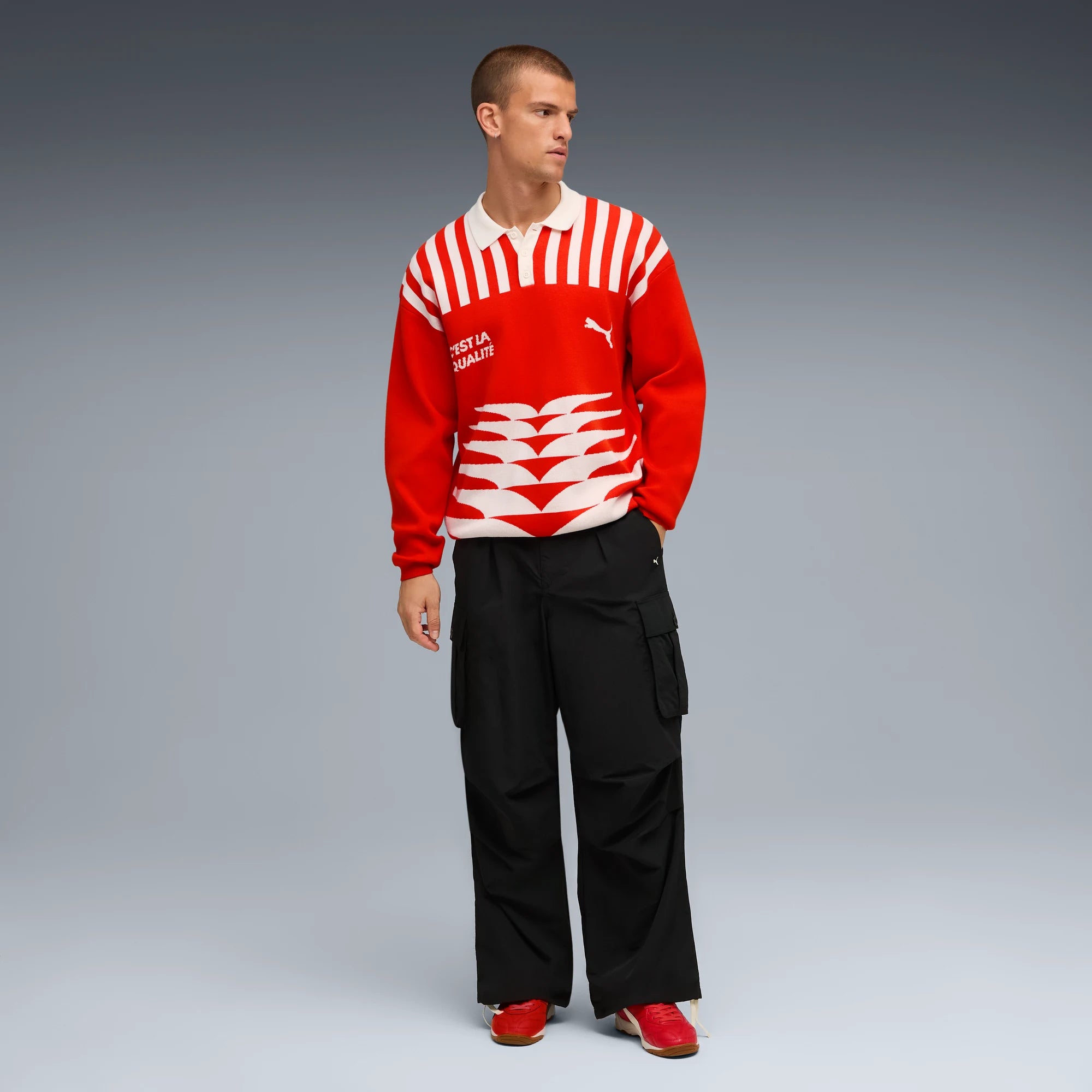 Red Fire-Frosted Ivory