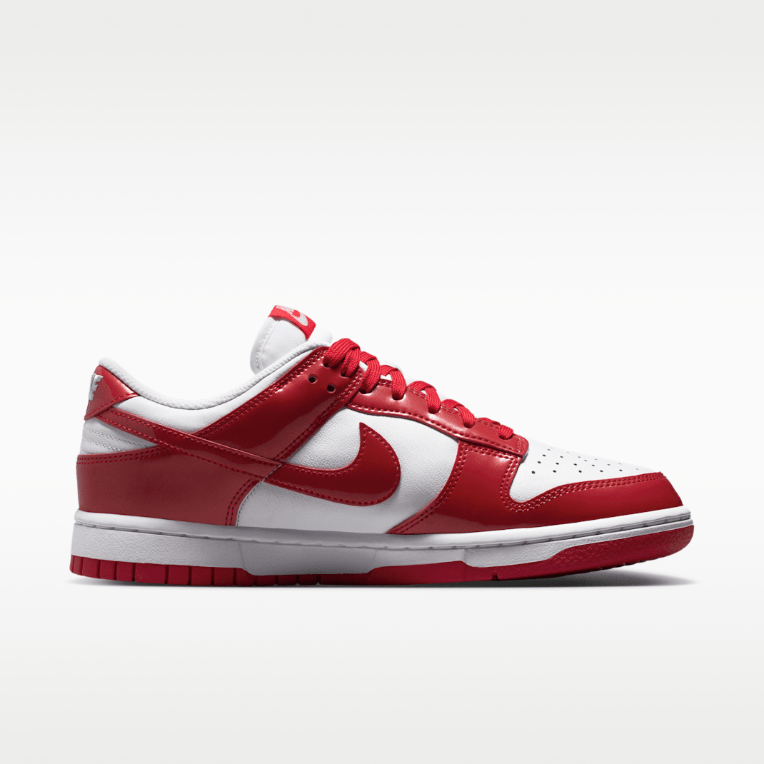 White/White/Metallic Silver/University Red
