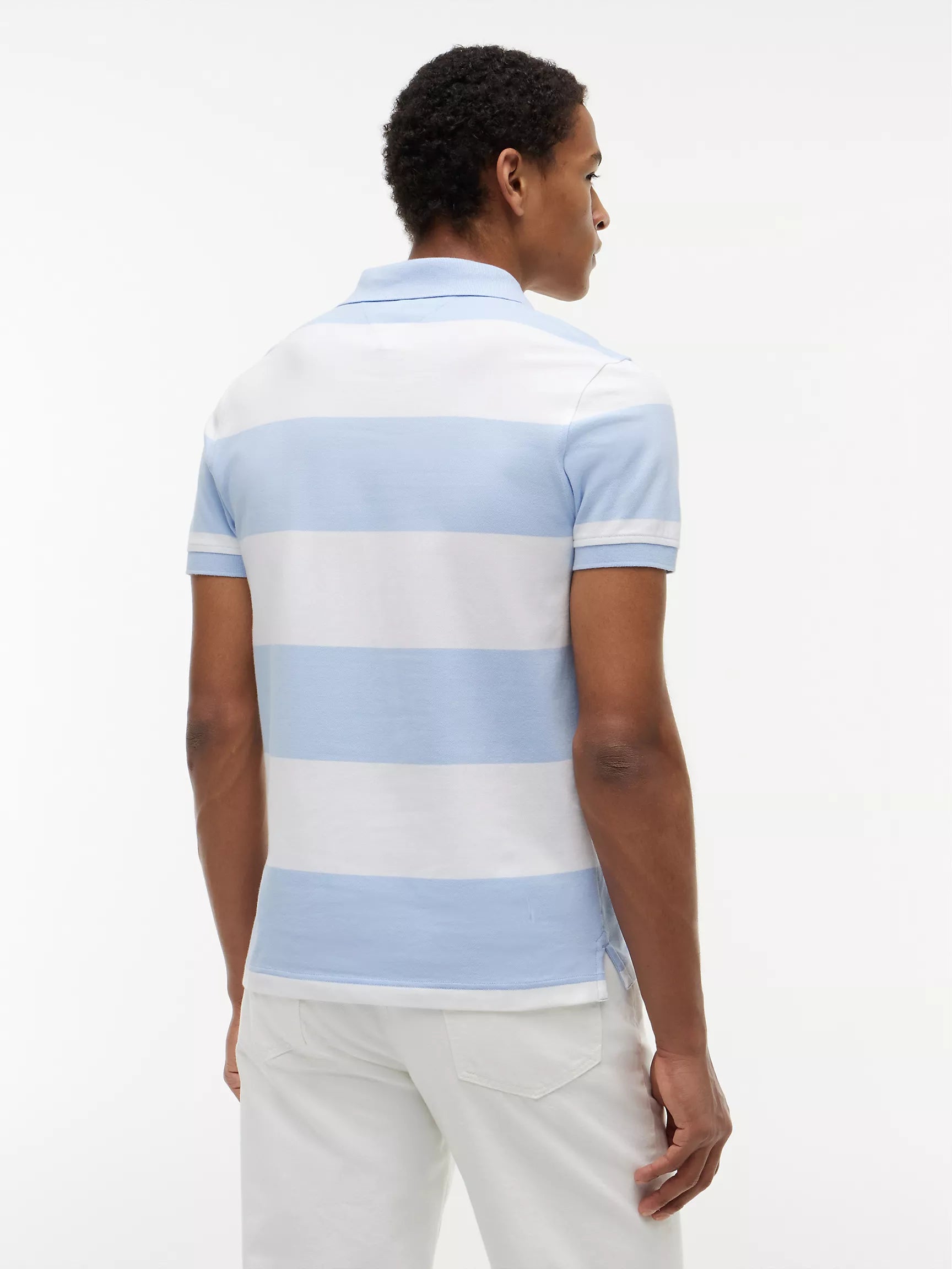 Light Blue/White Stripe