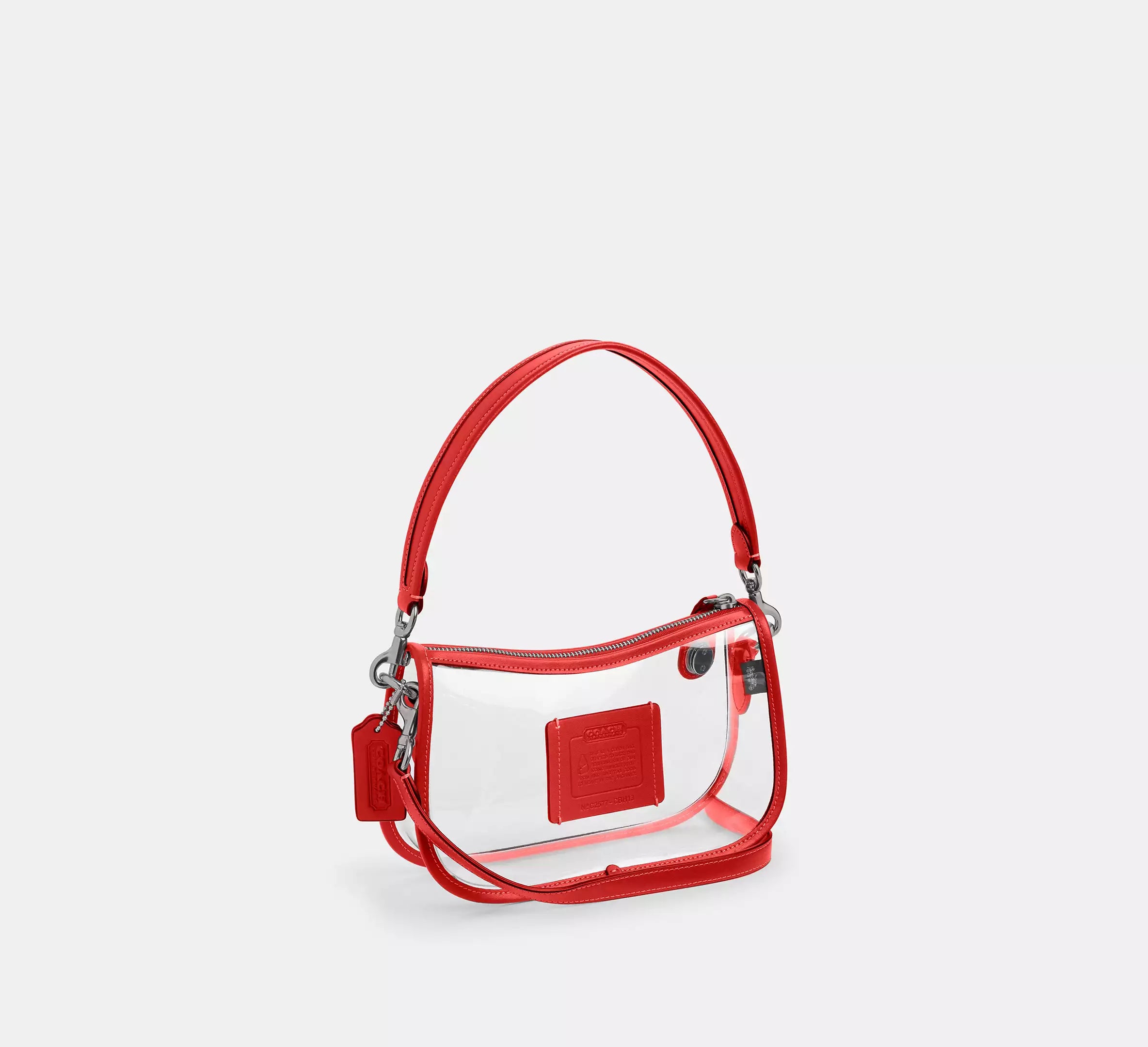 Silver/Sport Red