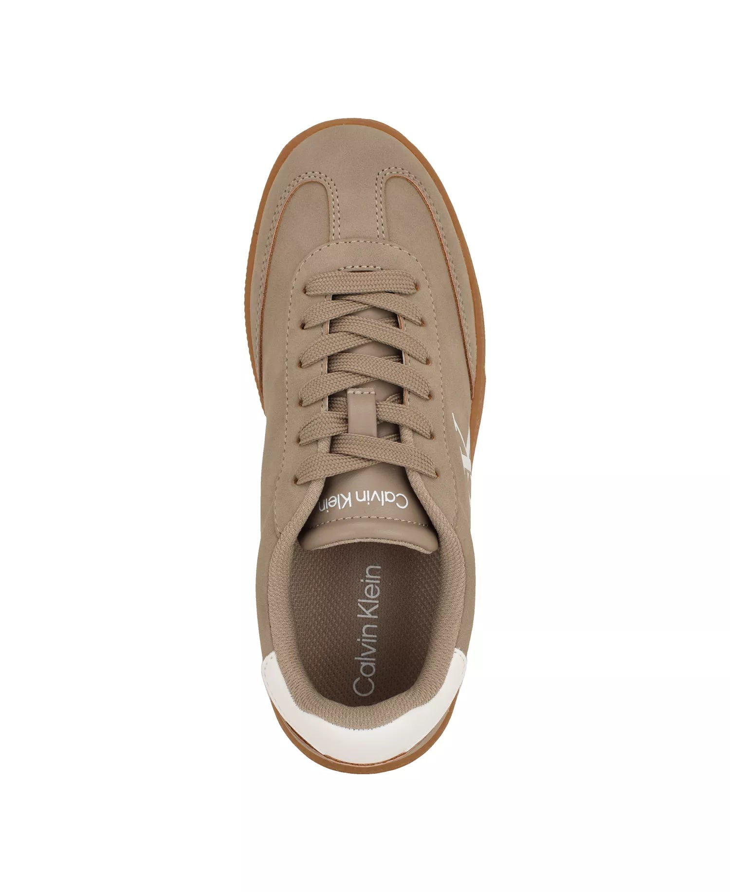 Taupe/White